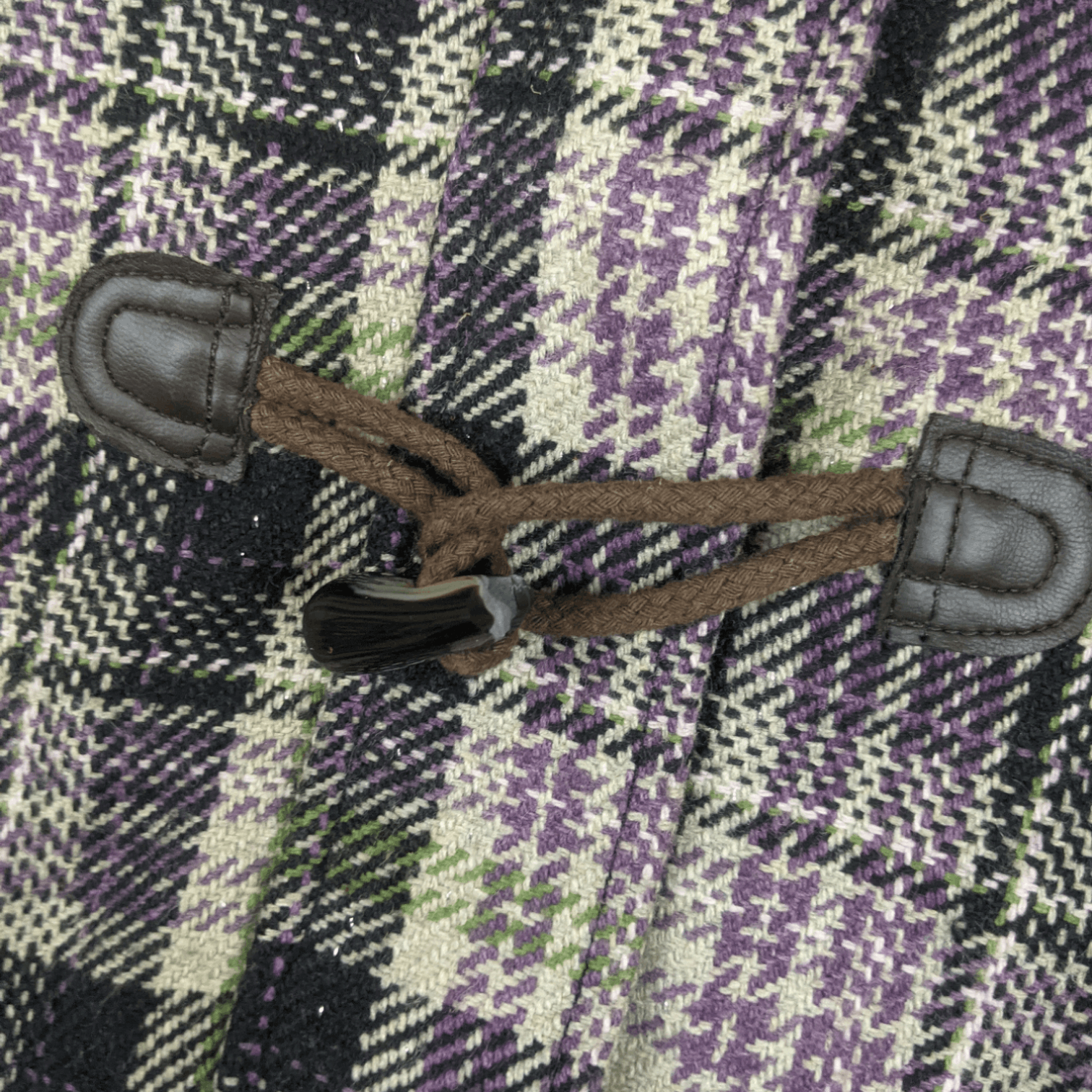 Element ELEMENT Check Frog Closure Winter Wool Jacket Hoodie Size S / US 4 / IT 40 - 8 Thumbnail