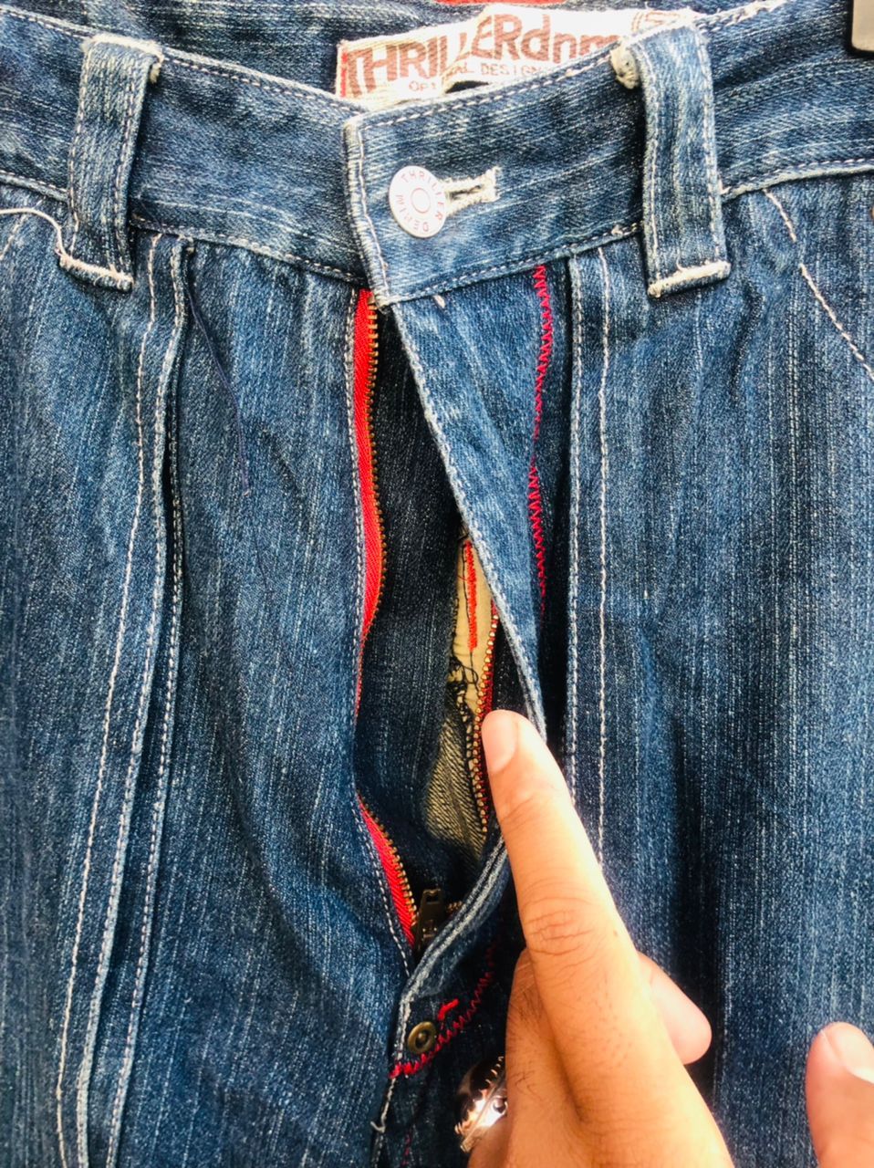 Japanese Brand × Vintage Vintage Thriller Hip Hop Japanese Designer Fashion Style Size US 31 - 7 Thumbnail