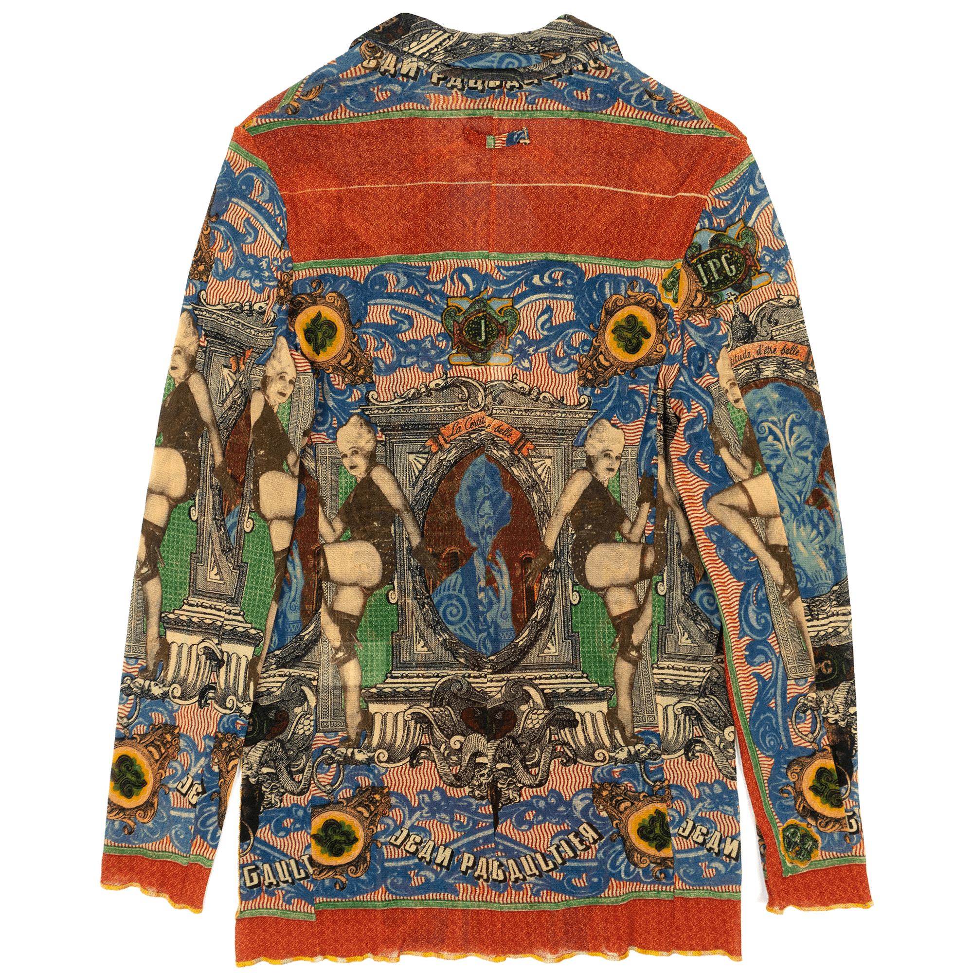 Jean Paul Gaultier Jean Paul Gaultier SS94 Mesh Blazer Size US M / EU 48-50 / 2 - 2 Thumbnail