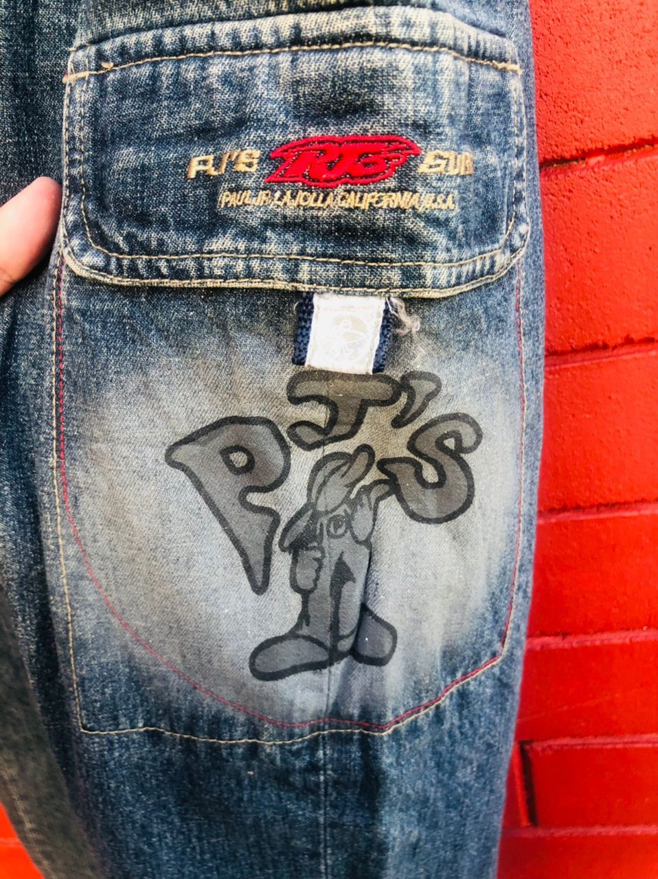 Japanese Brand × Vintage Vintage PJ’S Surf Hip Hop Japanese Designer Fashion Style Size US 33 - 5 Thumbnail
