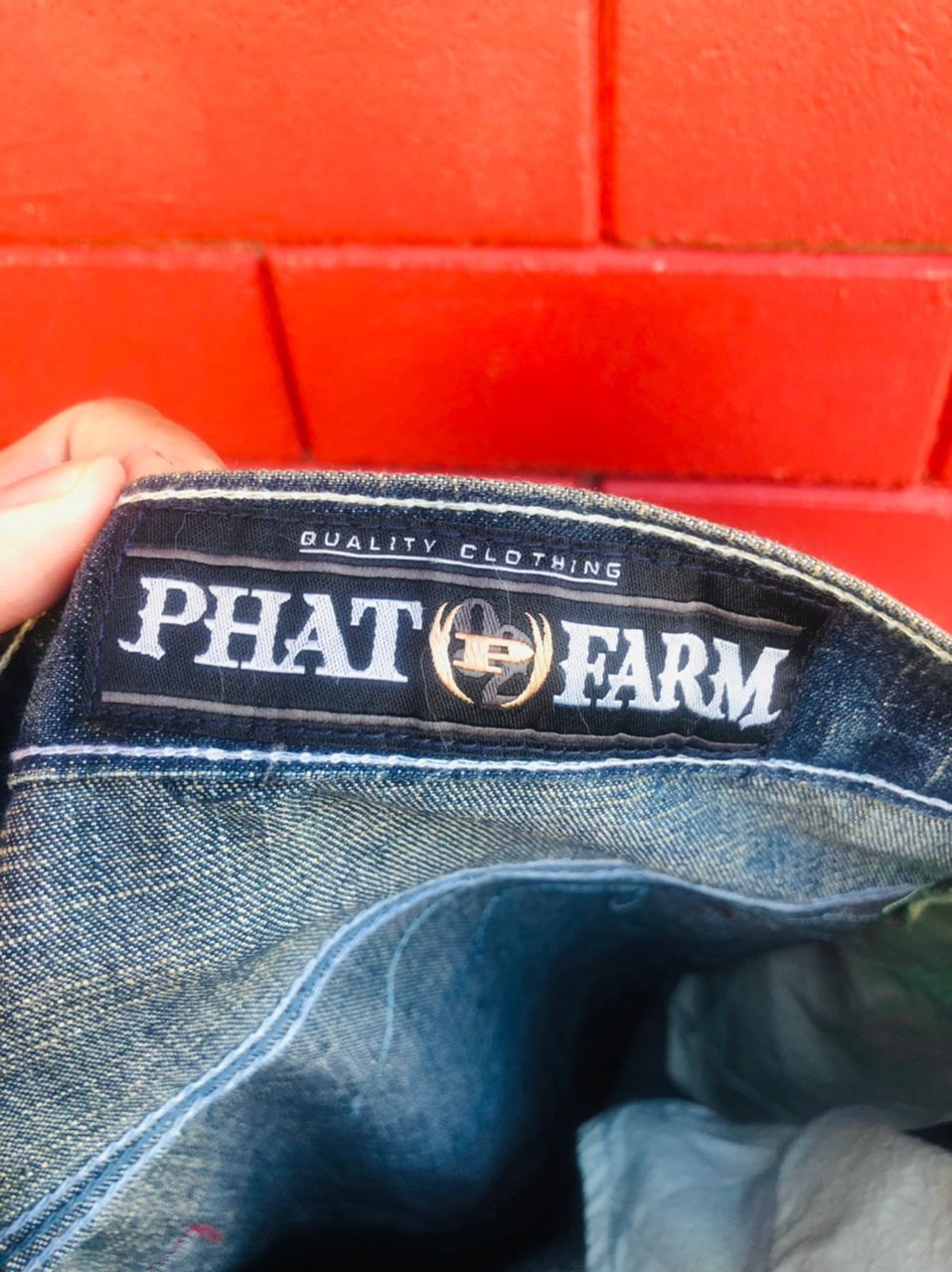 Japanese Brand × Phat Farm Vintage Phat Farm Hip Hop Japanese Designer Fashion Style Size US 33 - 8 Thumbnail