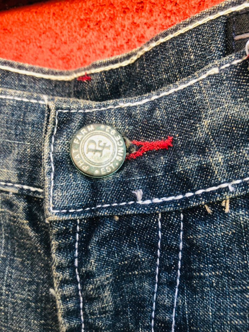 Japanese Brand × Phat Farm Vintage Phat Farm Hip Hop Japanese Designer Fashion Style Size US 33 - 6 Thumbnail