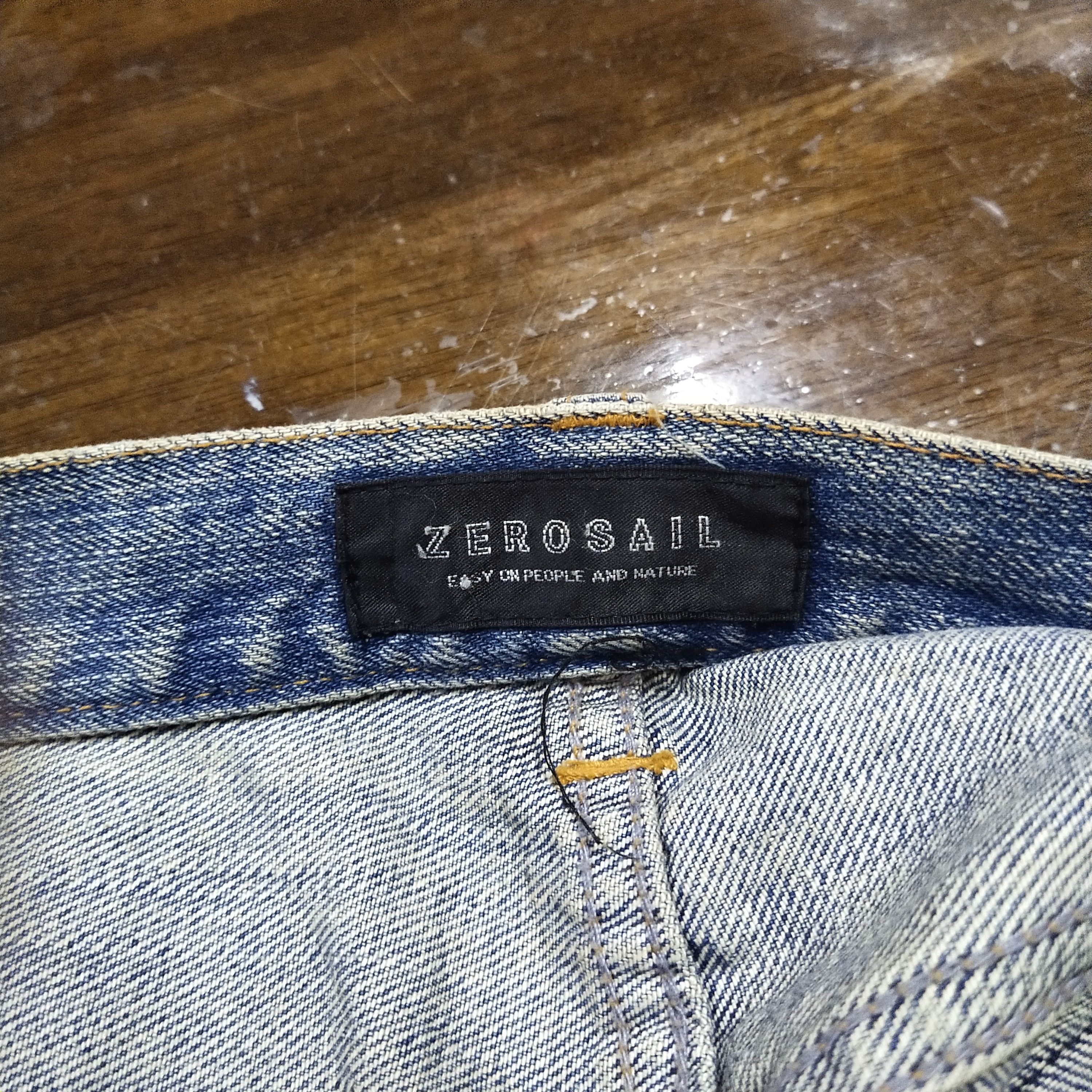 Japanese Brand Japanese Brand Patchwork Jeans Distressed Jeans Size US 32 / EU 48 - 10 Thumbnail