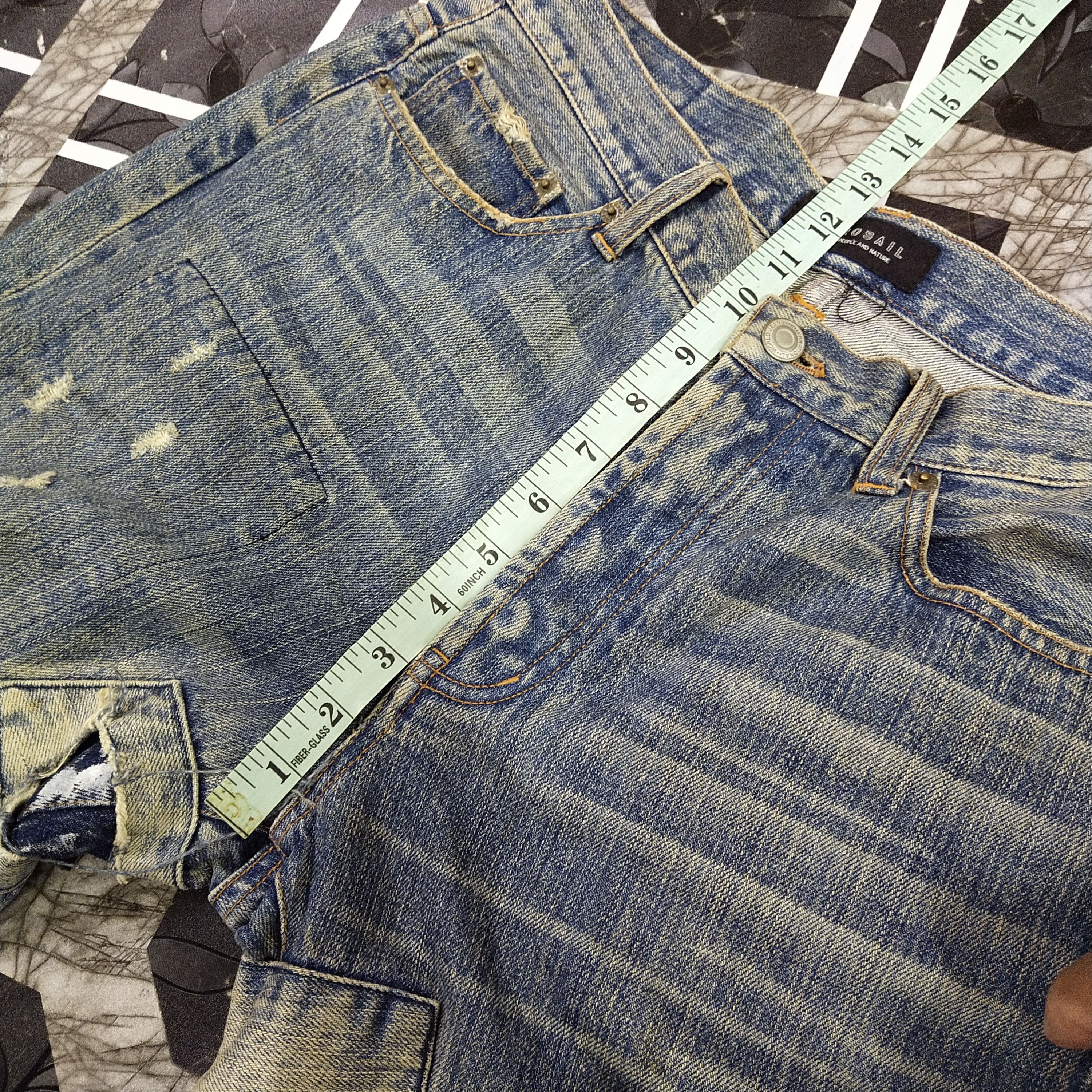 Japanese Brand Japanese Brand Patchwork Jeans Distressed Jeans Size US 32 / EU 48 - 16 Thumbnail