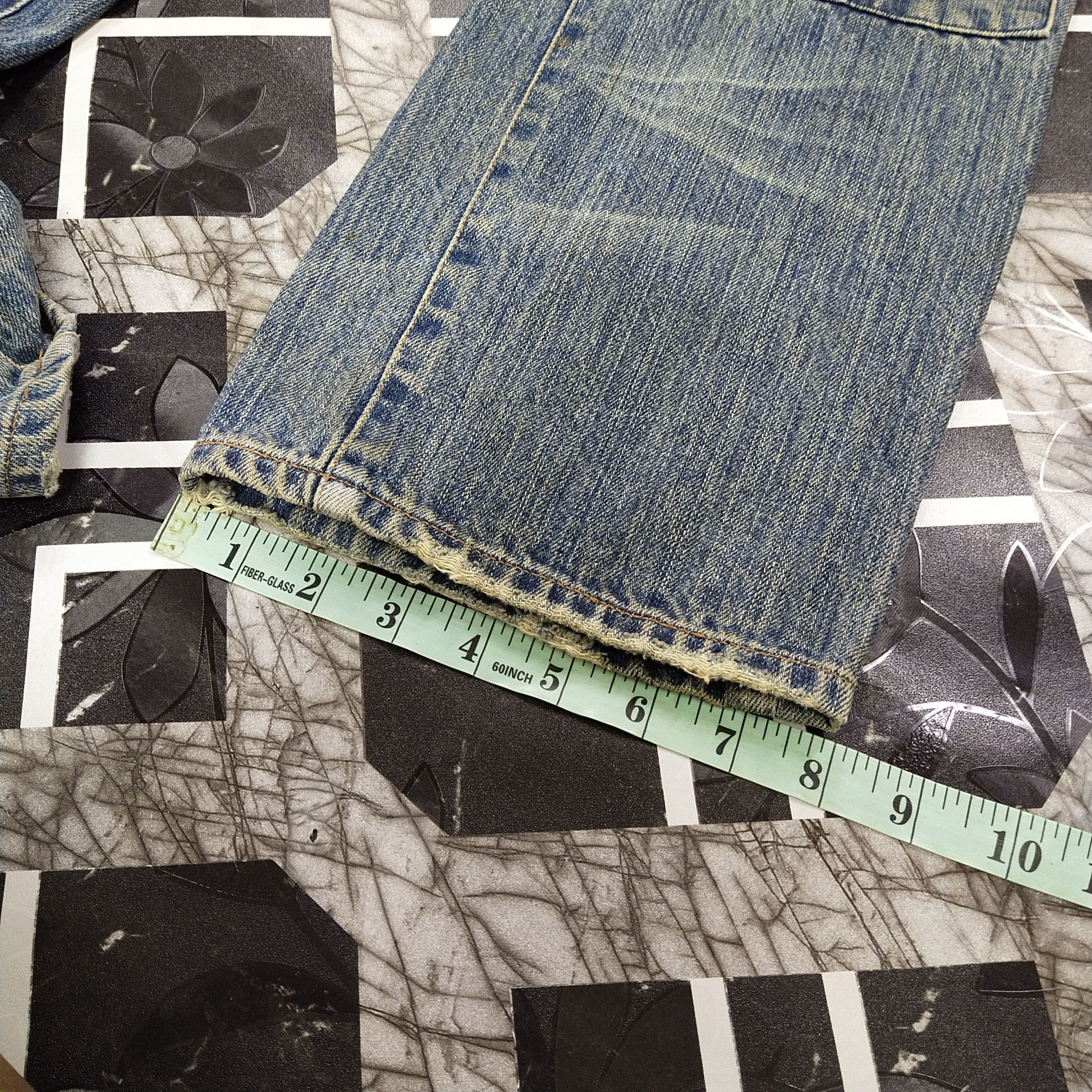 Japanese Brand Japanese Brand Patchwork Jeans Distressed Jeans Size US 32 / EU 48 - 15 Thumbnail