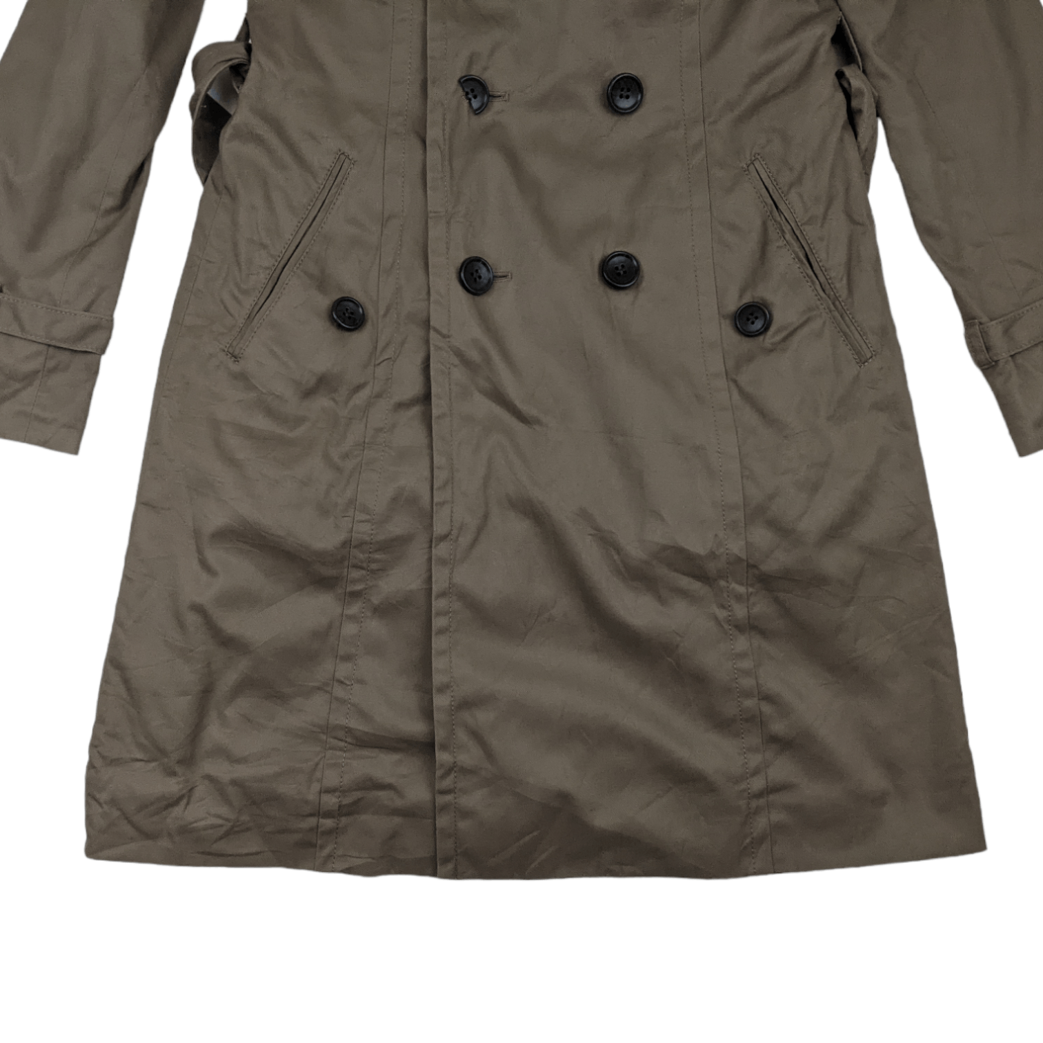 Uniqlo Vintage UNIQLO Long Trench Coat Jacket Size S / US 4 / IT 40 - 5 Thumbnail