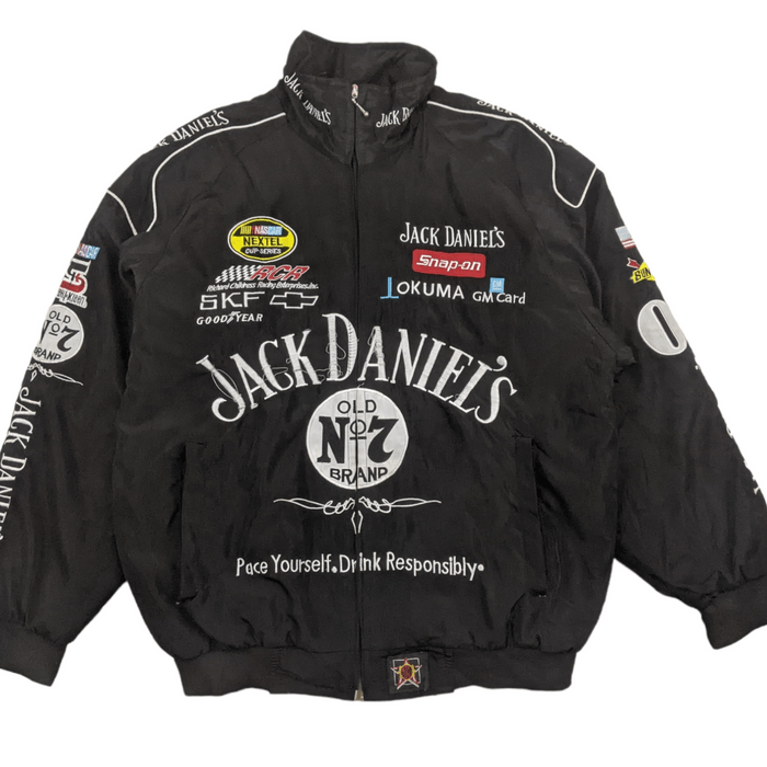 Jack Daniels Vintage 90's NASCAR Jack Daniel's Racing Jacket | Grailed