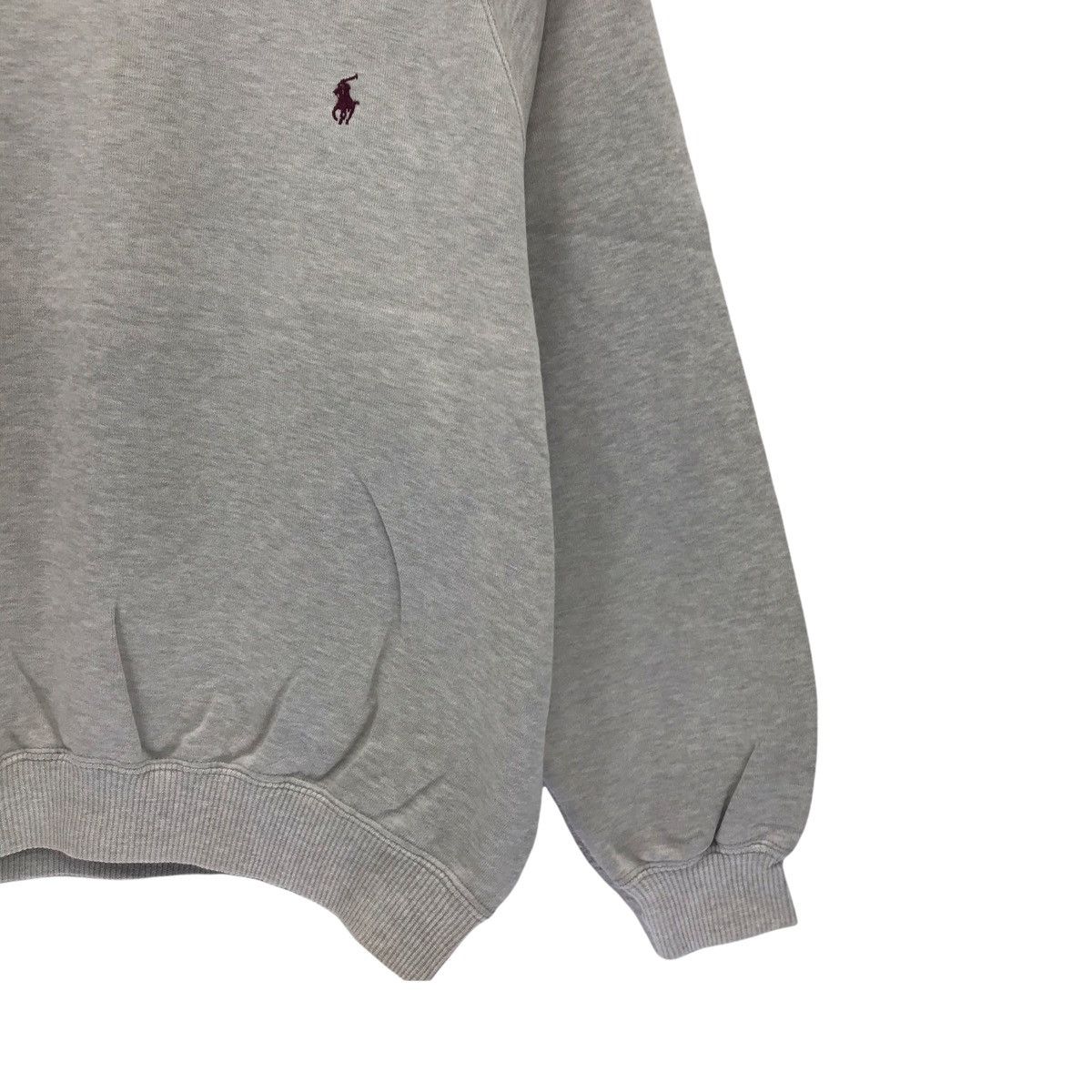 Polo Ralph Lauren × Ralph Lauren × Vintage Vintage Polo Small Pony Sweatshirt Size S / US 4 / IT 40 - 4 Thumbnail