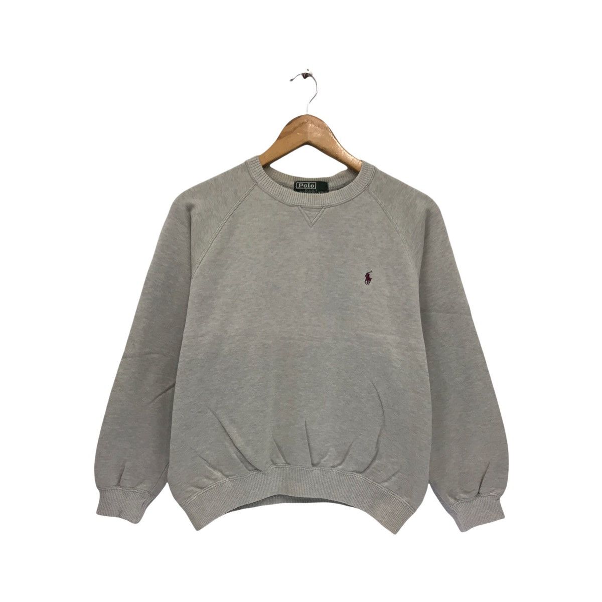 Polo Ralph Lauren × Ralph Lauren × Vintage Vintage Polo Small Pony Sweatshirt Size S / US 4 / IT 40 - 1 Thumbnail