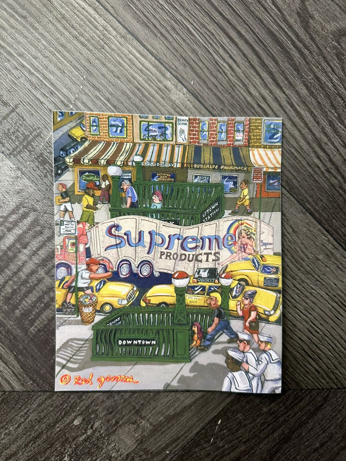 Supreme Supreme Manhattan Sticker Size ONE SIZE - 1 Thumbnail