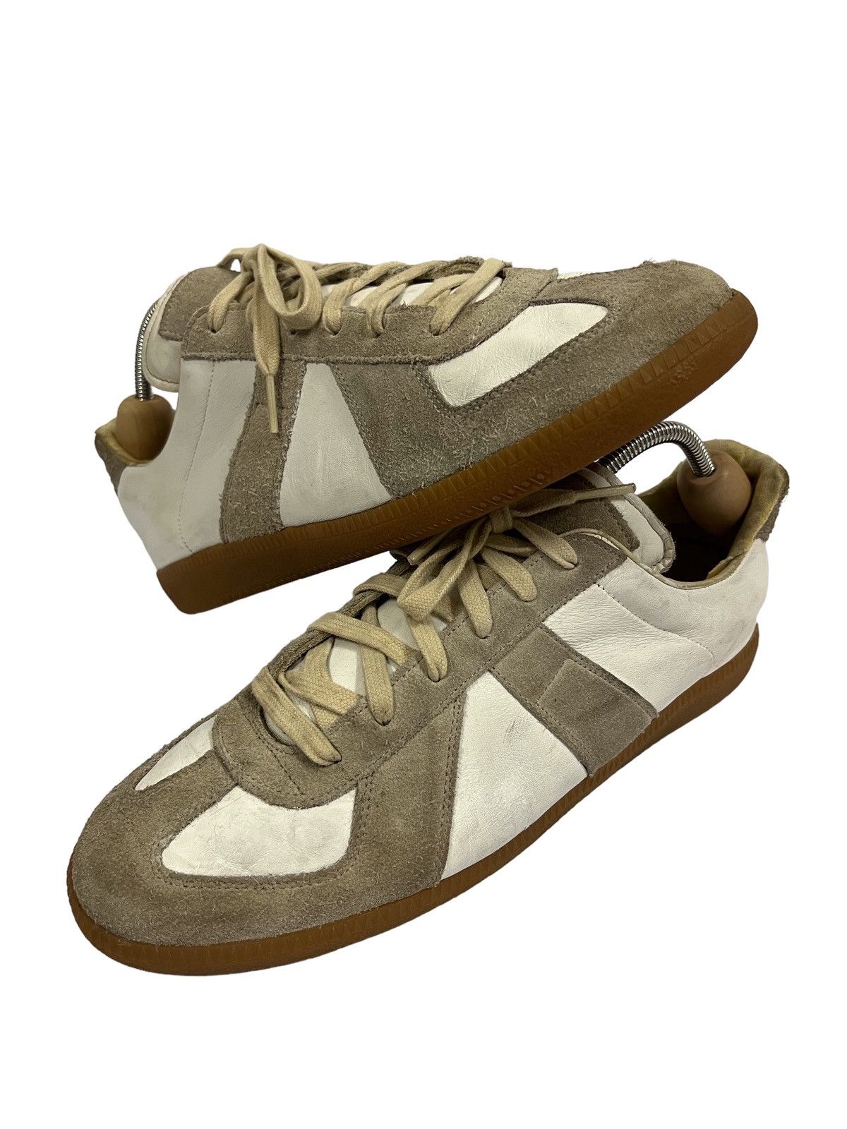 image of Maison Margiela Vintage Maison Martin Margiela Trainer Shoes in White, Men's (Size 7)