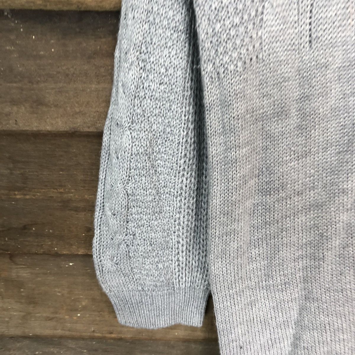 Japan Grey Long Knitwear #A107