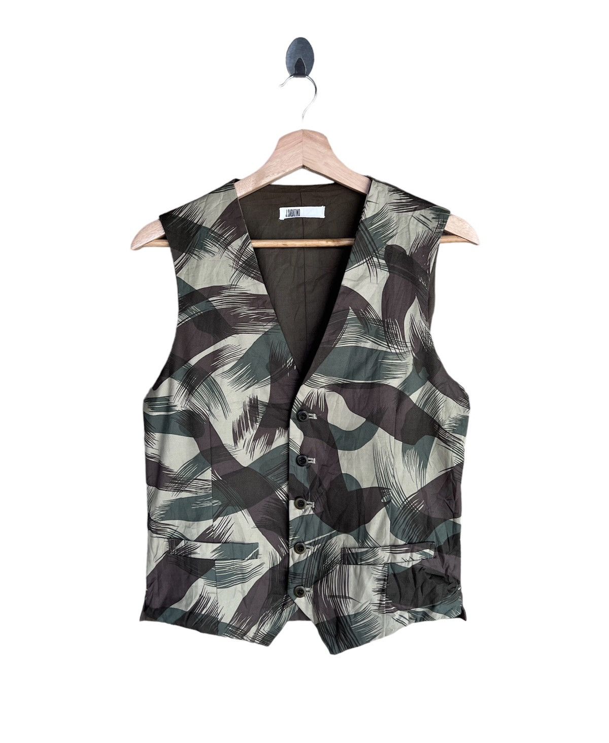 image of J.sabatino Military Style Vest, Men's (Size Medium)