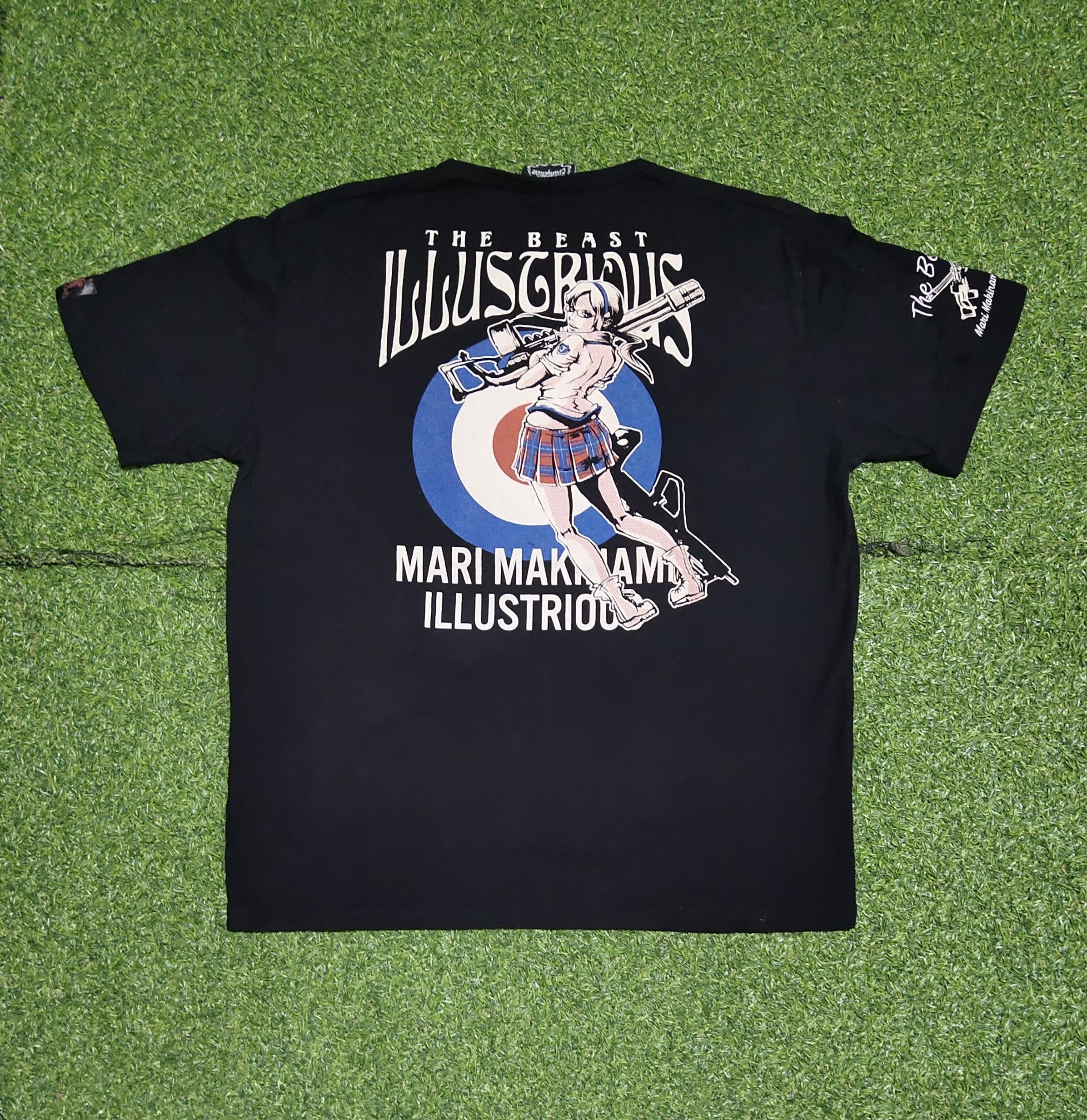 Anime × Vintage Rare Evangelion Illustrious Mari Makinami Anime Movie Size US L / EU 52-54 / 3 - 1 Thumbnail