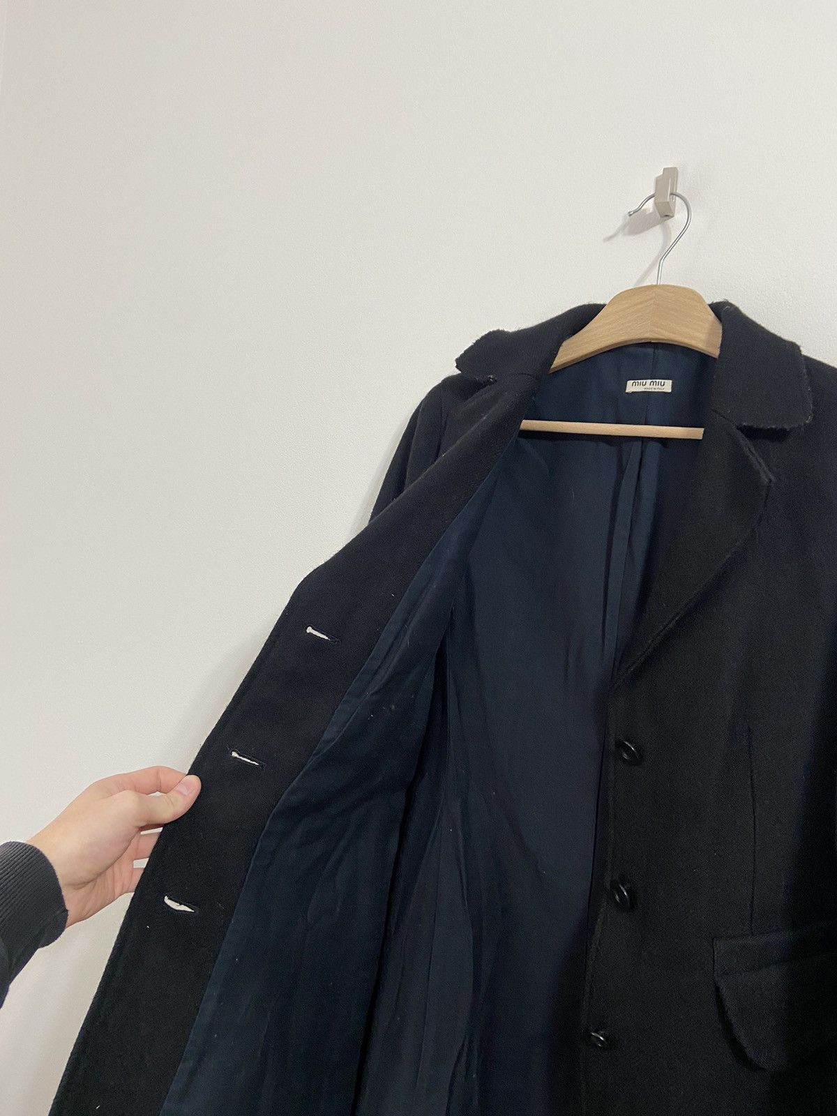 Miu Miu Miu Miu Wool Coat Trench Size M / US 6-8 / IT 42-44 - 15 Thumbnail