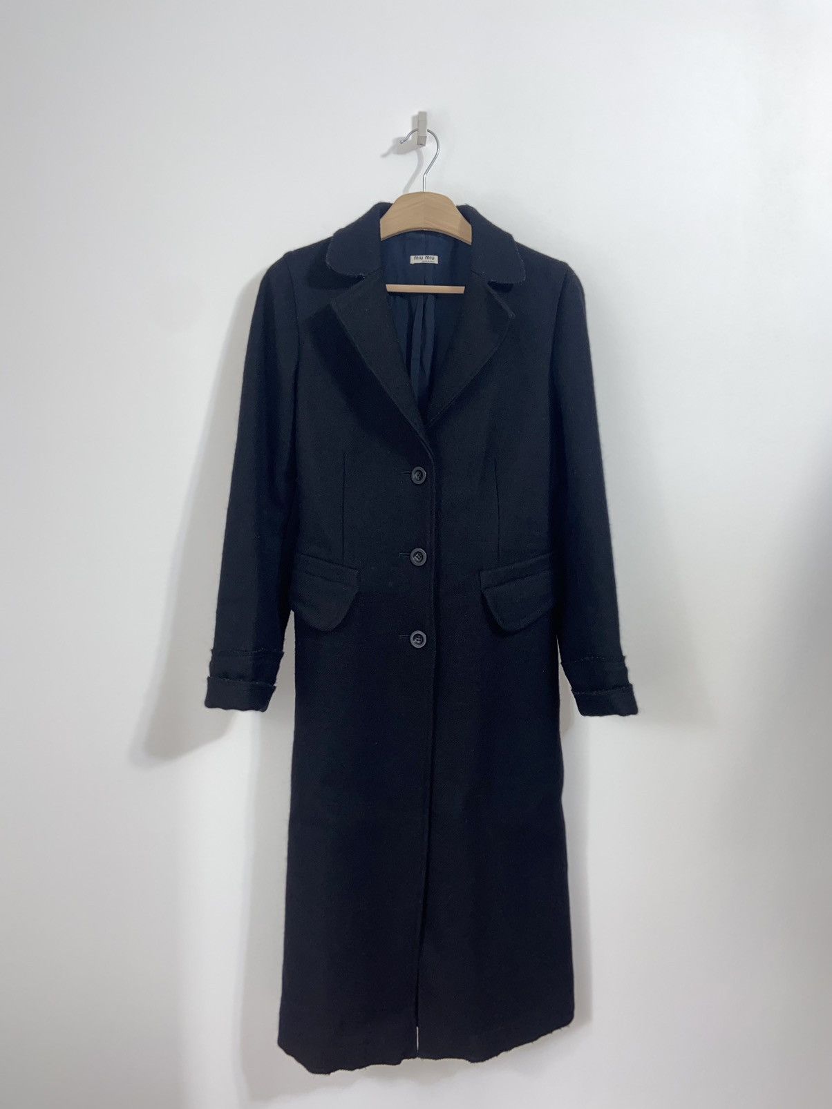 Miu Miu Miu Miu Wool Coat Trench Size M / US 6-8 / IT 42-44 - 1 Thumbnail