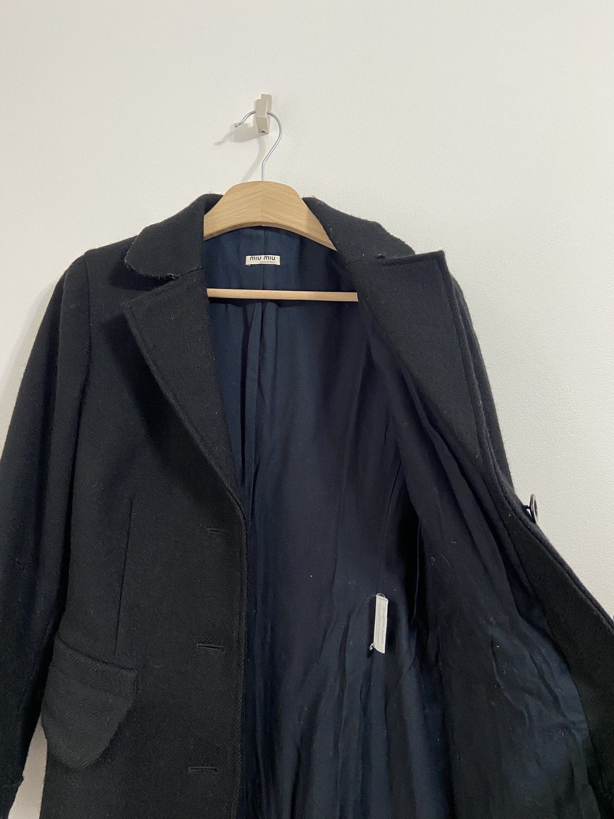 Miu Miu Miu Miu Wool Coat Trench Size M / US 6-8 / IT 42-44 - 16 Thumbnail