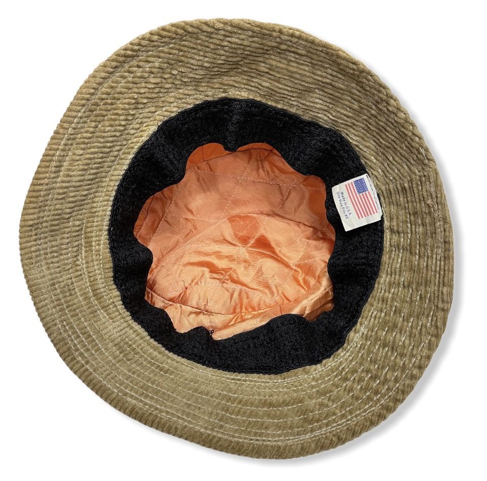 Kangol 🔥VINTAGE 90’s KANGOL Corduroy Winter Bucket Hat Size ONE SIZE - 4 Thumbnail