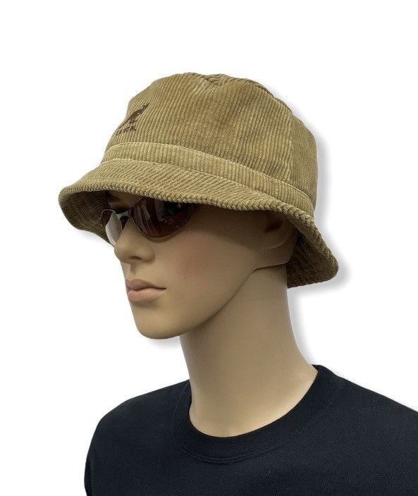 Kangol 🔥VINTAGE 90’s KANGOL Corduroy Winter Bucket Hat Size ONE SIZE - 3 Thumbnail