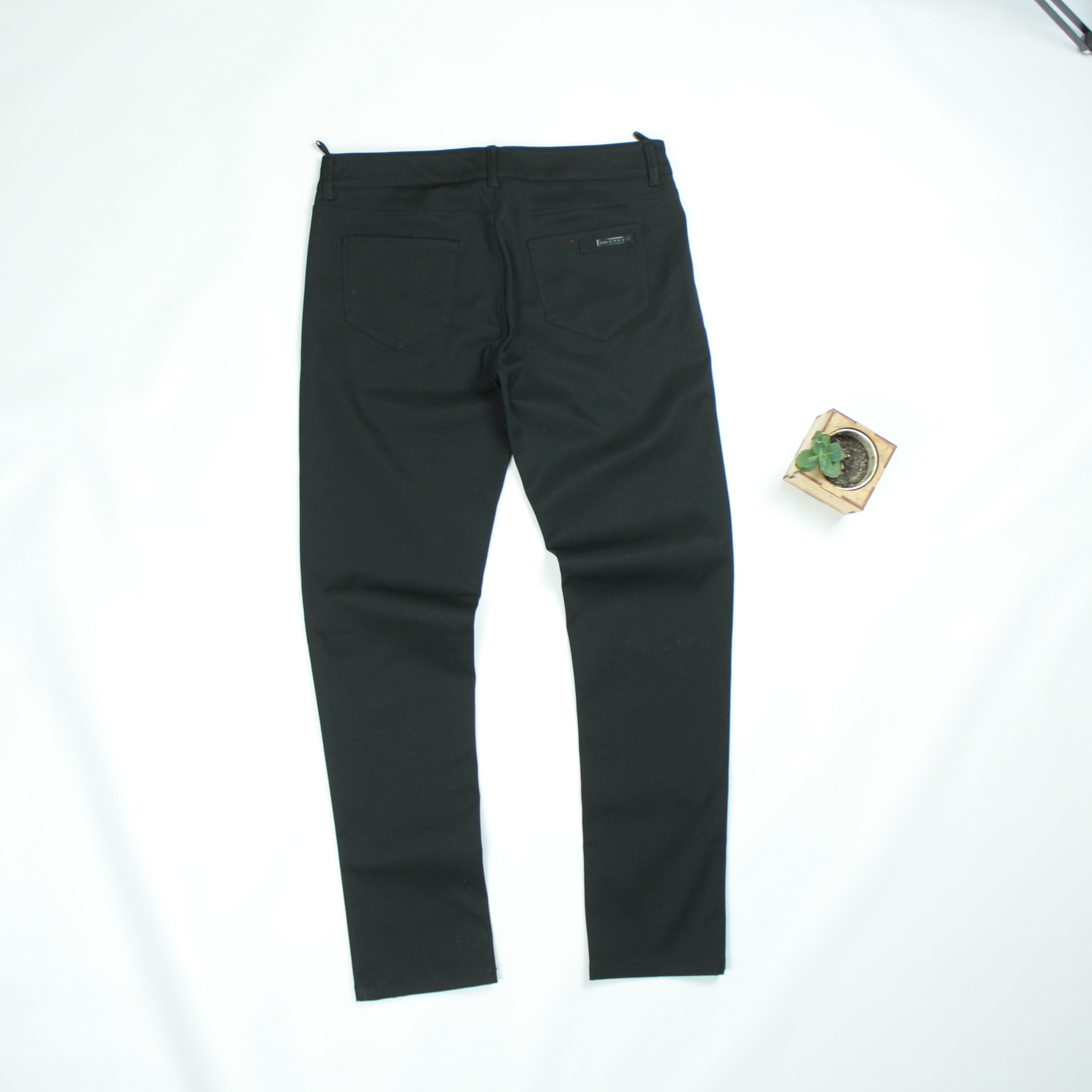 Prada Prada black tag formal pants womens 42 size black Size 28" / US 6 / IT 42 - 1 Thumbnail