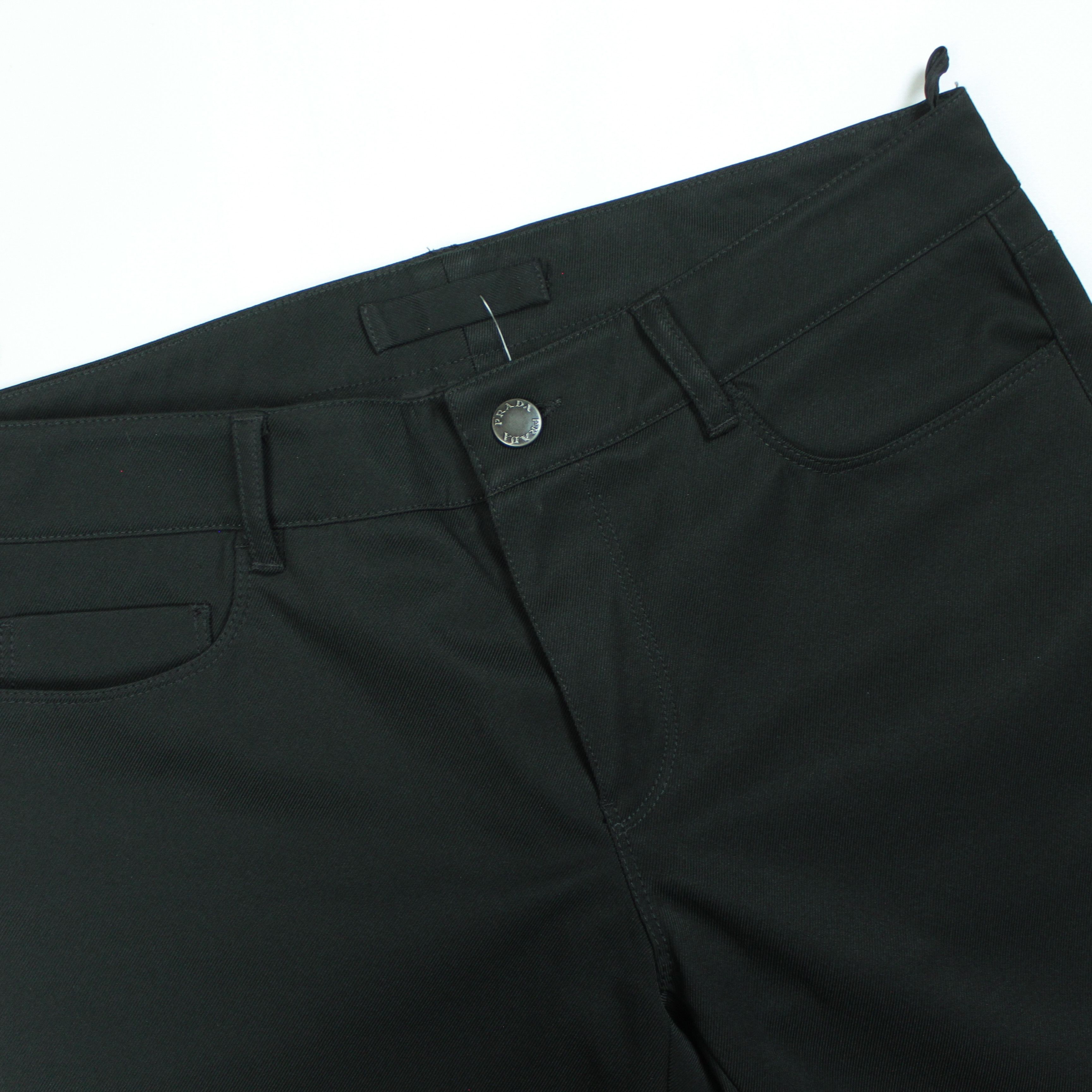Prada Prada black tag formal pants womens 42 size black Size 28" / US 6 / IT 42 - 4 Thumbnail