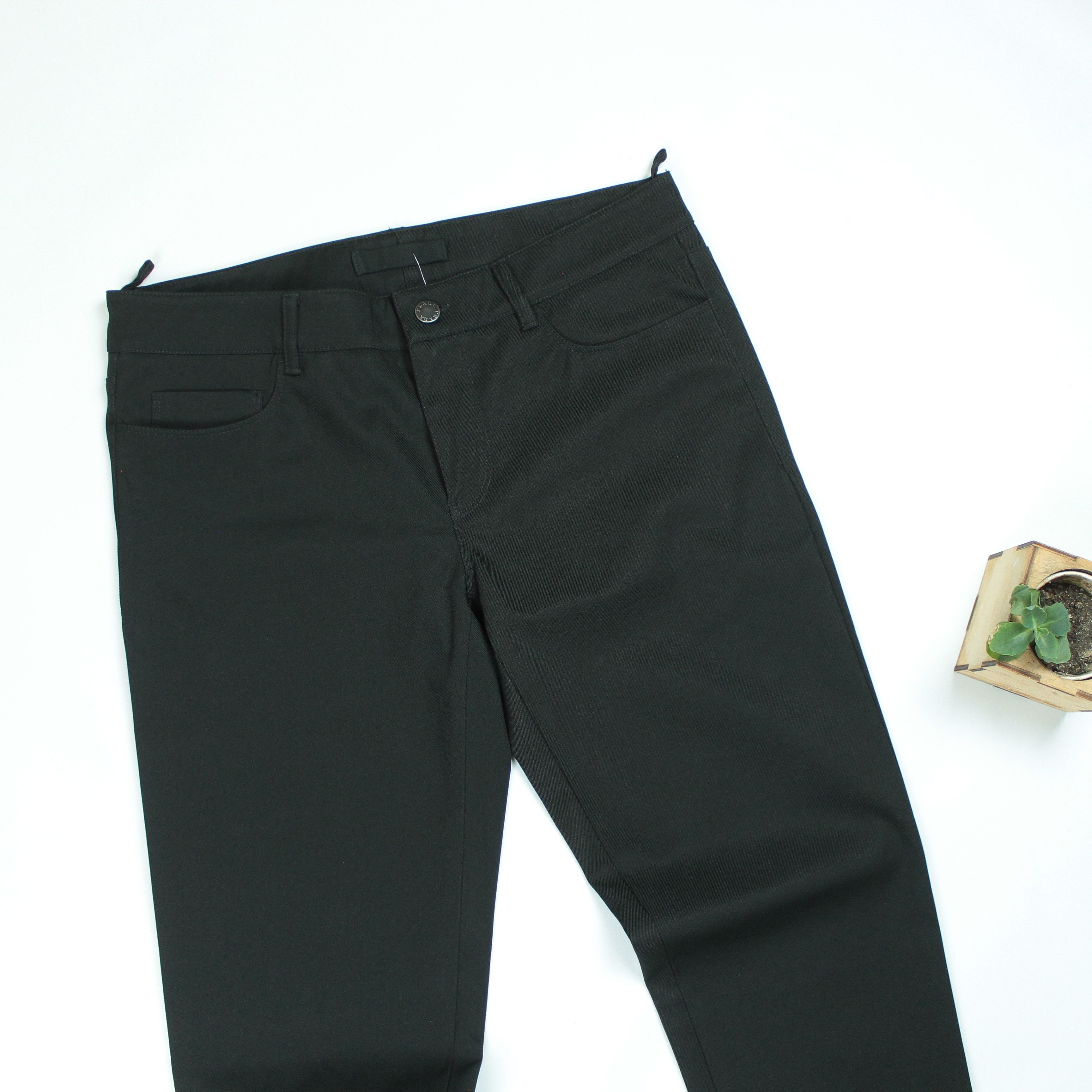 Prada Prada black tag formal pants womens 42 size black Size 28" / US 6 / IT 42 - 3 Thumbnail
