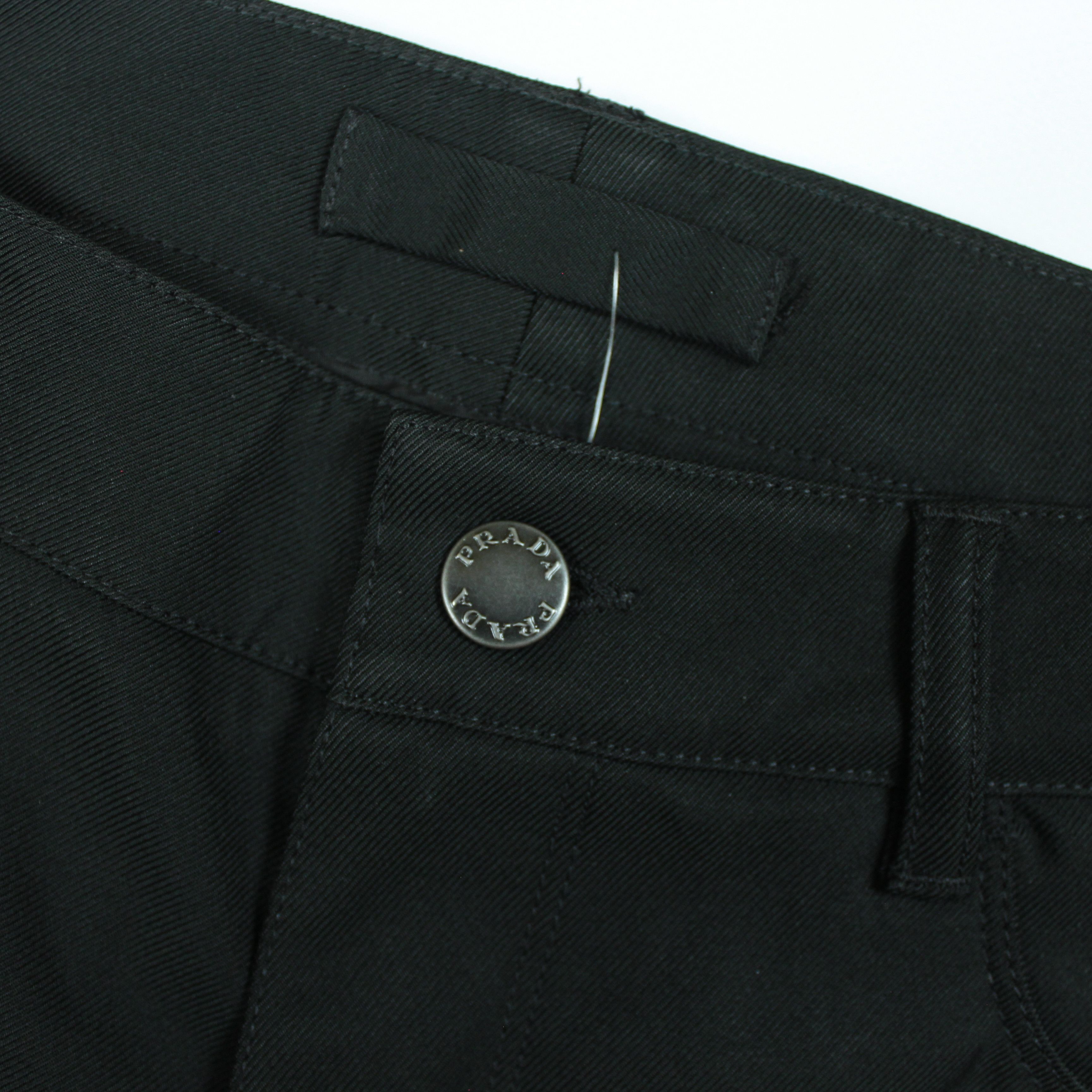 Prada Prada black tag formal pants womens 42 size black Size 28" / US 6 / IT 42 - 5 Thumbnail