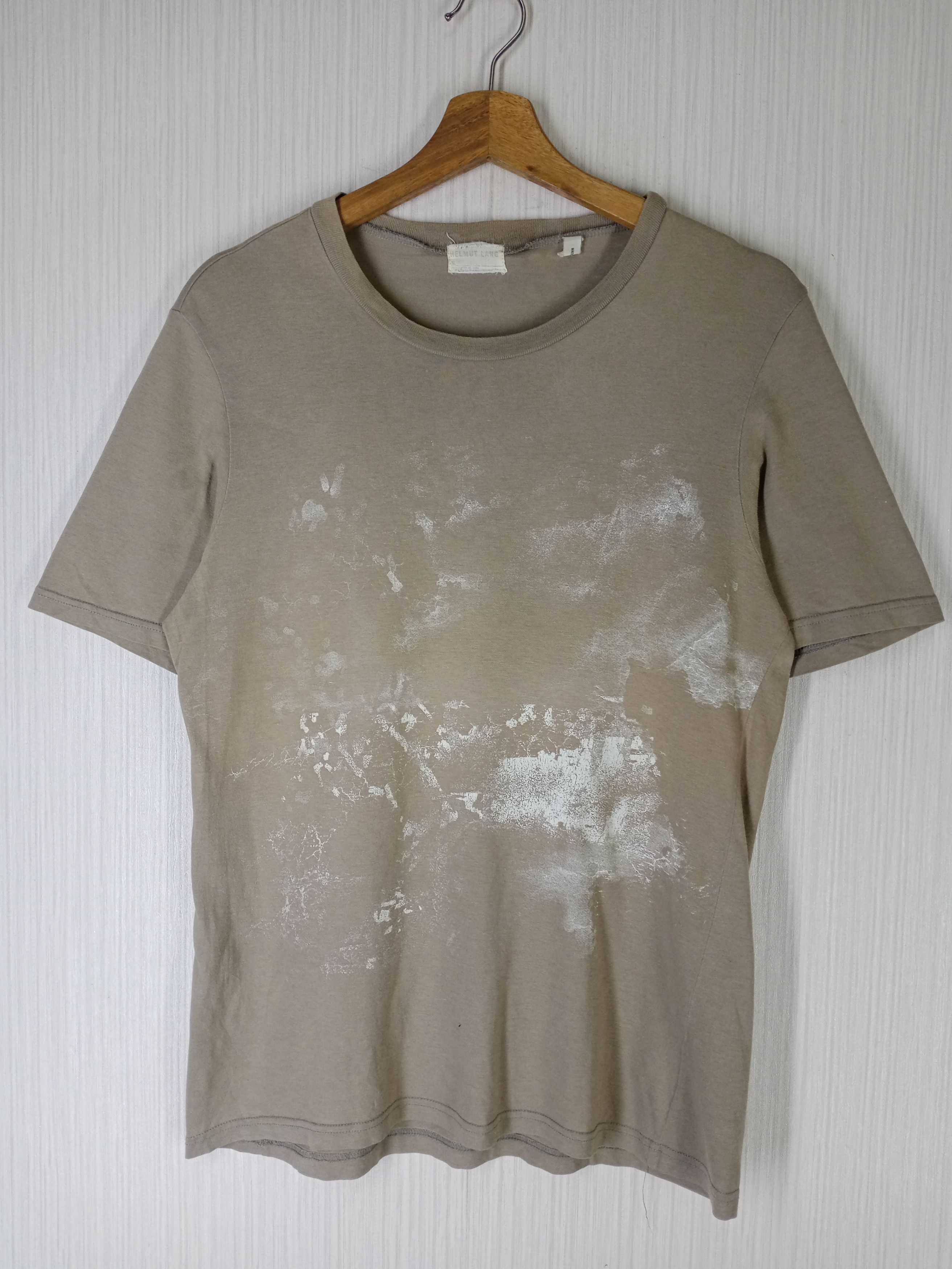 Rare Helmut Lang SS1999 Abstract Painter Tshirt