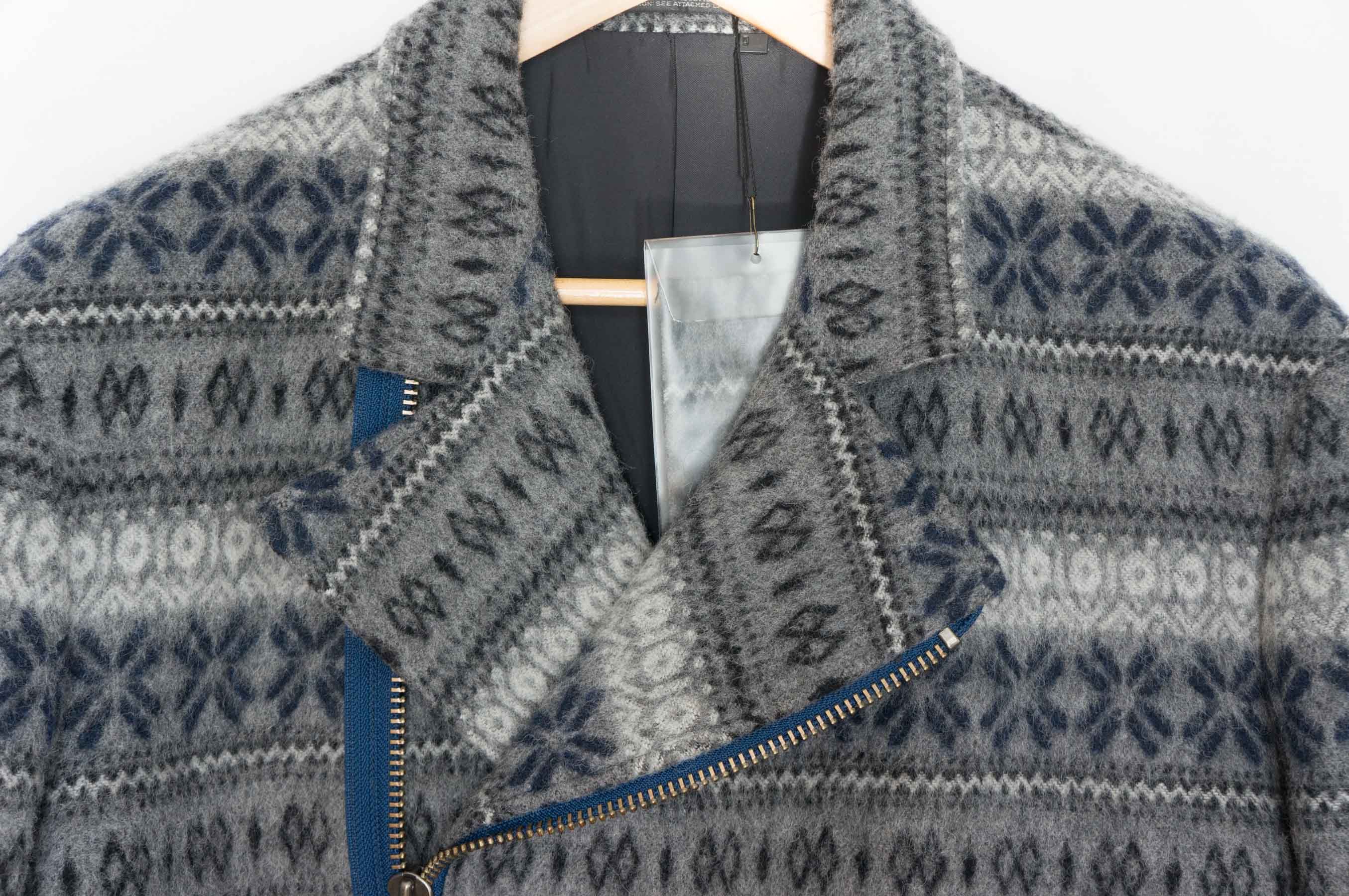 Yohji Yamamoto AW14 Nordic biker jacket Size US L / EU 52-54 / 3 - 3 Thumbnail