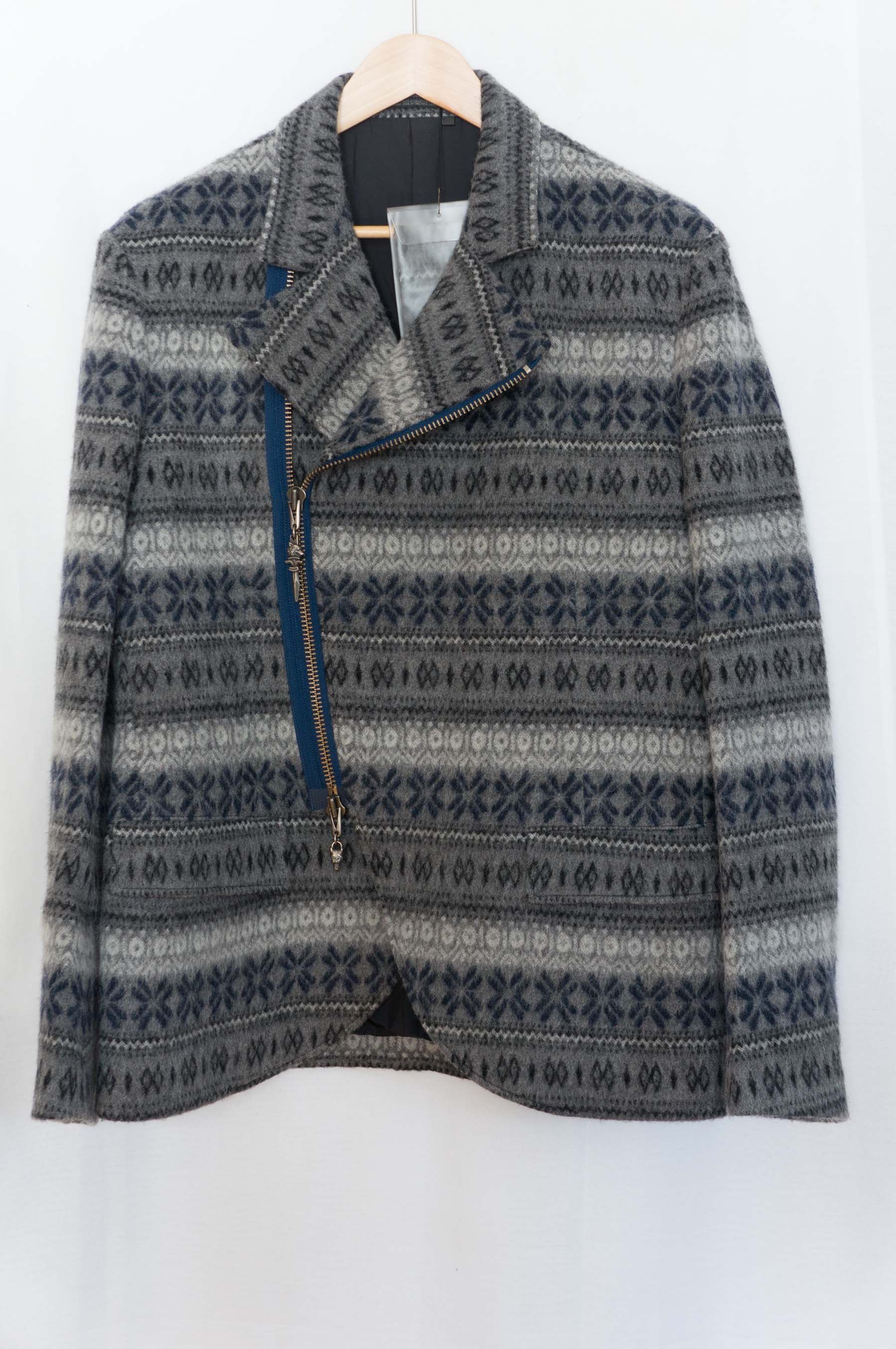 Yohji Yamamoto AW14 Nordic biker jacket Size US L / EU 52-54 / 3 - 1 Thumbnail