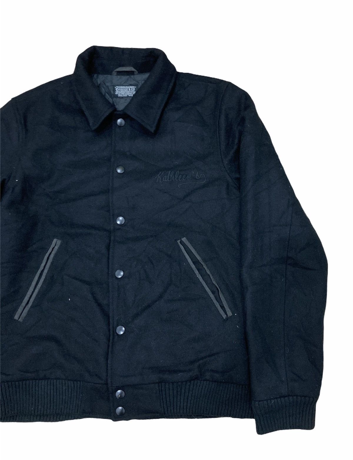 Other SUPER BLACK STOOGE & CO BOMBER JACKET Size US L / EU 52-54 / 3 - 2 Thumbnail