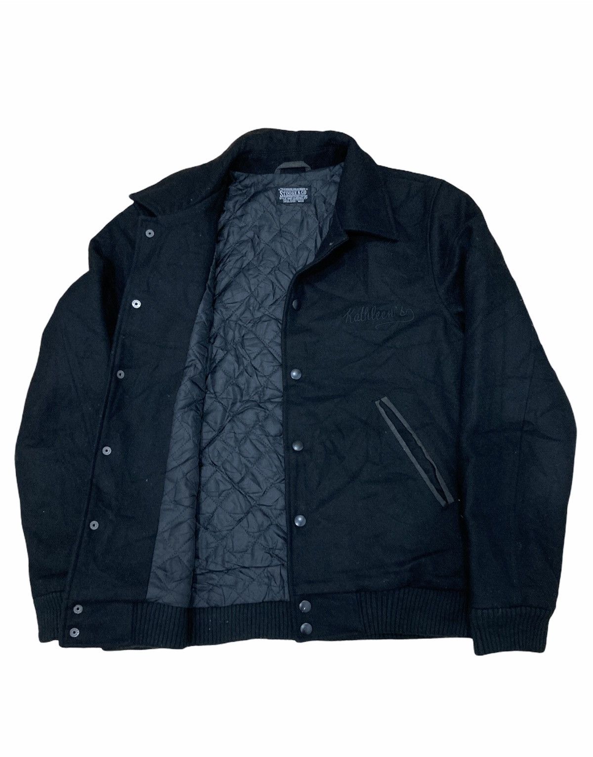 Other SUPER BLACK STOOGE & CO BOMBER JACKET Size US L / EU 52-54 / 3 - 4 Thumbnail