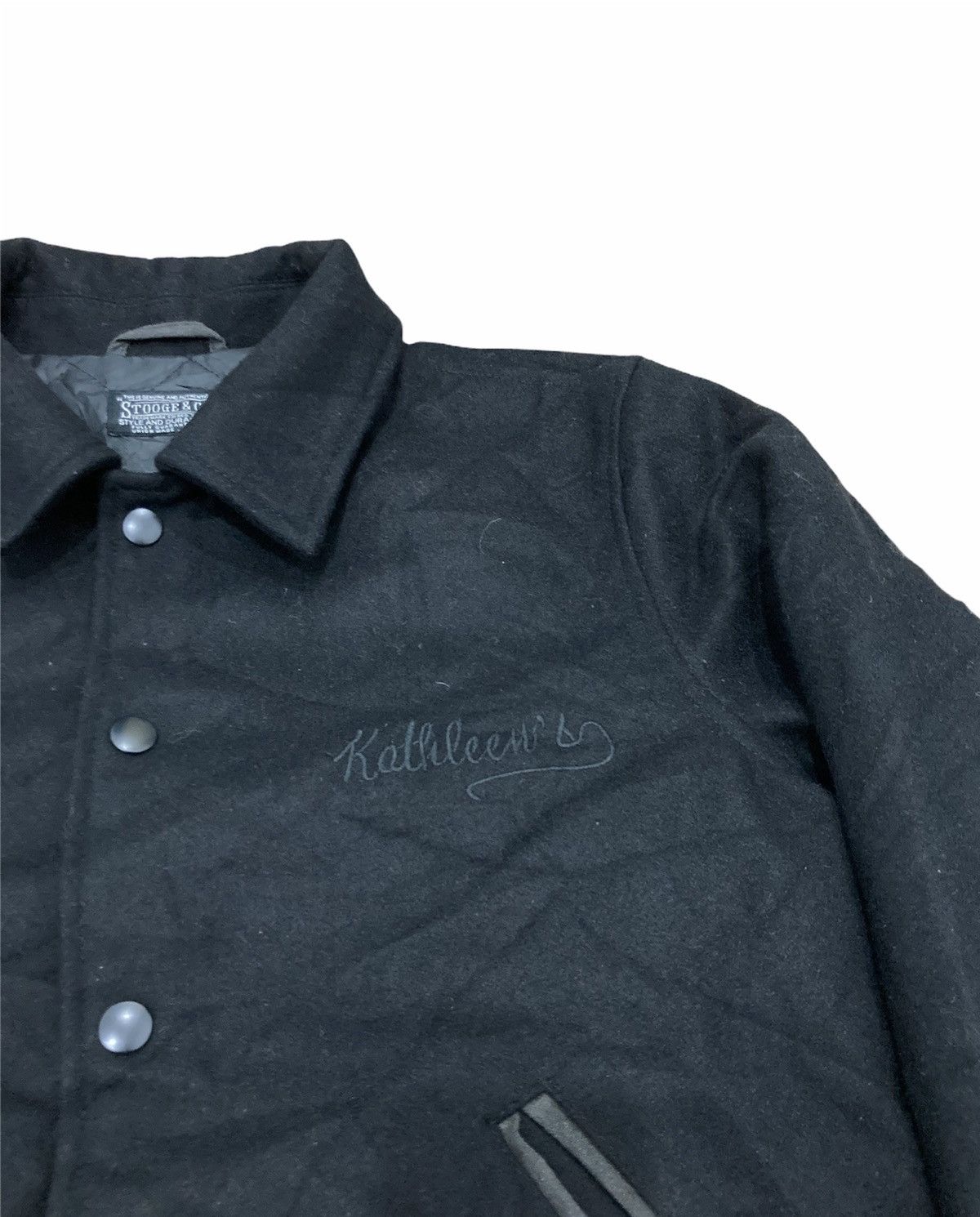 Other SUPER BLACK STOOGE & CO BOMBER JACKET Size US L / EU 52-54 / 3 - 3 Thumbnail