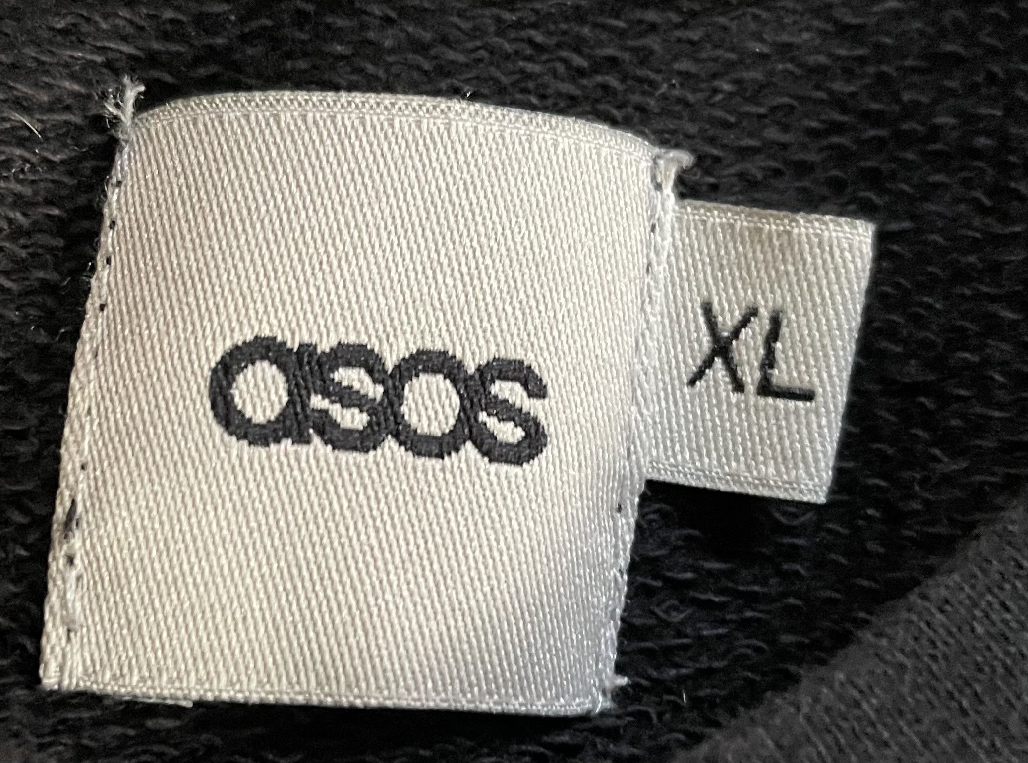 Asos bomber zip coat jacket - not leather biker parka Size US XL / EU 56 / 4 - 5 Thumbnail