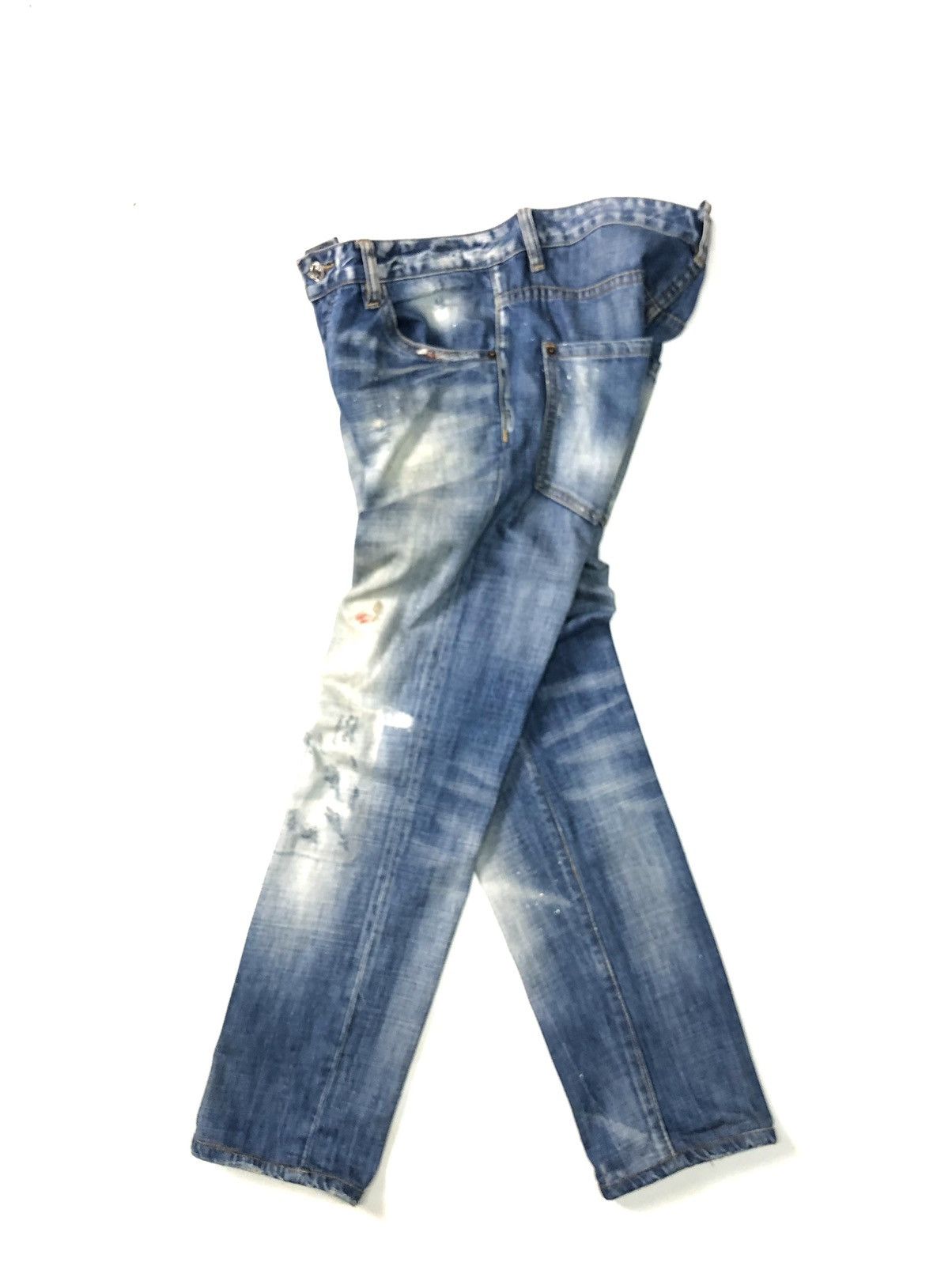 Dsquared2 × Vintage VINTAGE DSQUARED 2 CANTEN BROS DISSTRESSED DENIM Size US 31 - 20 Thumbnail