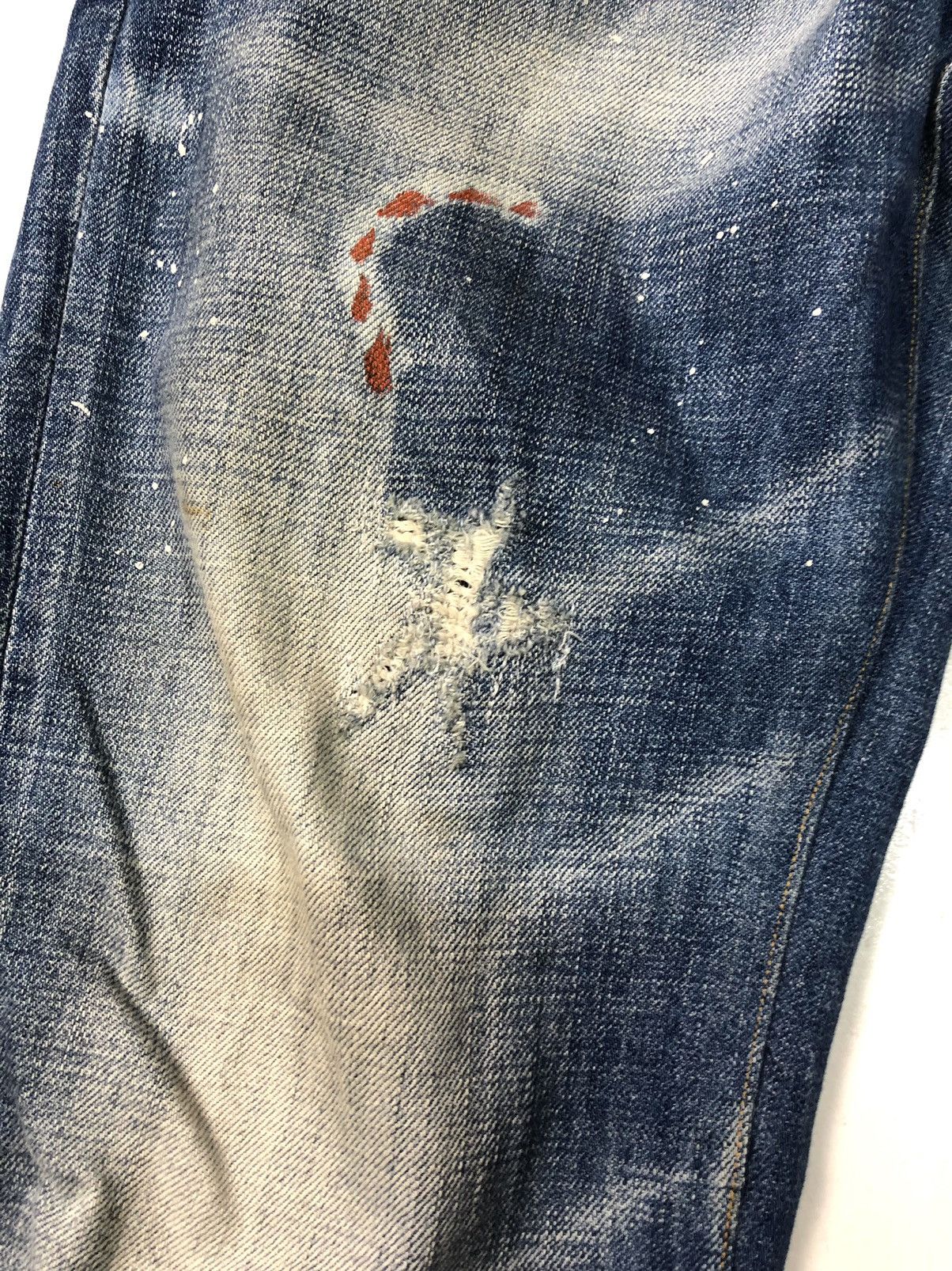 Dsquared2 × Vintage VINTAGE DSQUARED 2 CANTEN BROS DISSTRESSED DENIM Size US 31 - 7 Thumbnail