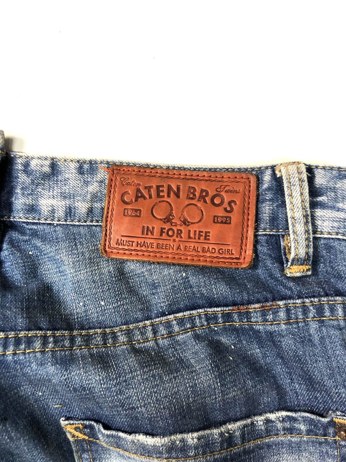 Dsquared2 × Vintage VINTAGE DSQUARED 2 CANTEN BROS DISSTRESSED DENIM Size US 31 - 17 Thumbnail