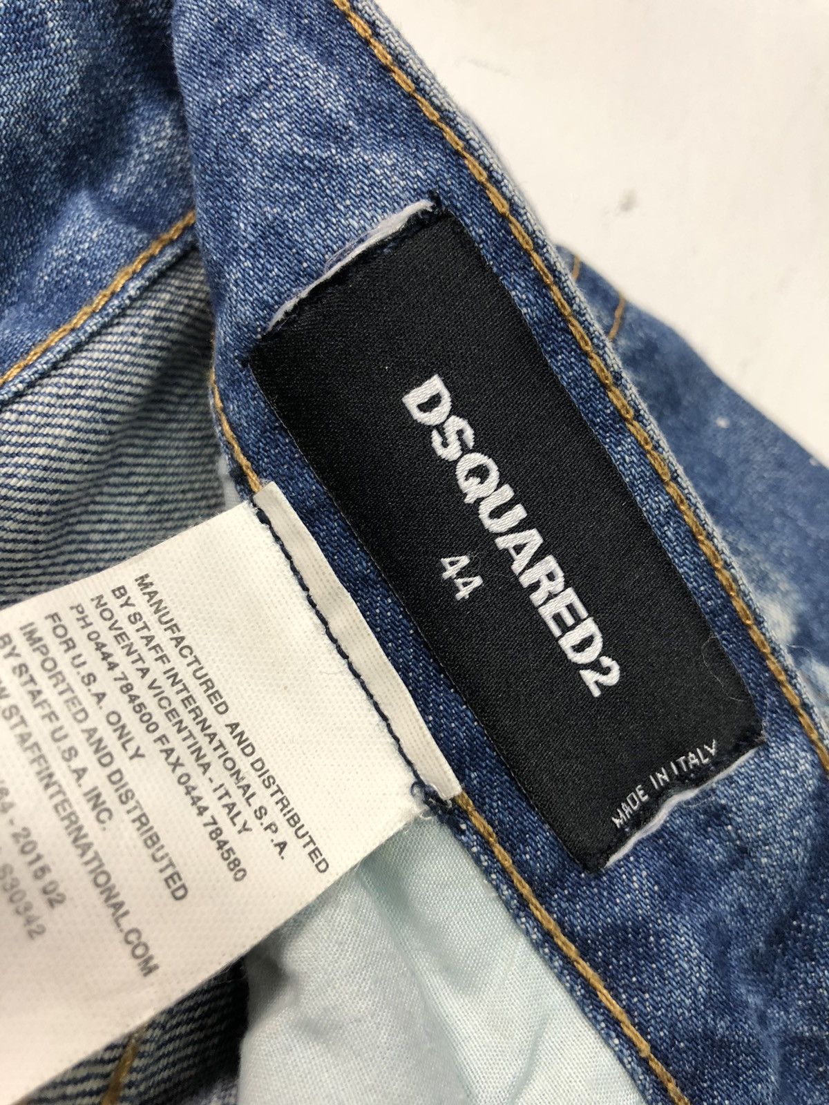 Dsquared2 × Vintage VINTAGE DSQUARED 2 CANTEN BROS DISSTRESSED DENIM Size US 31 - 10 Thumbnail