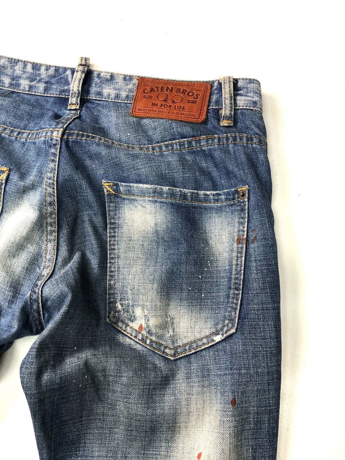 Dsquared2 × Vintage VINTAGE DSQUARED 2 CANTEN BROS DISSTRESSED DENIM Size US 31 - 18 Thumbnail