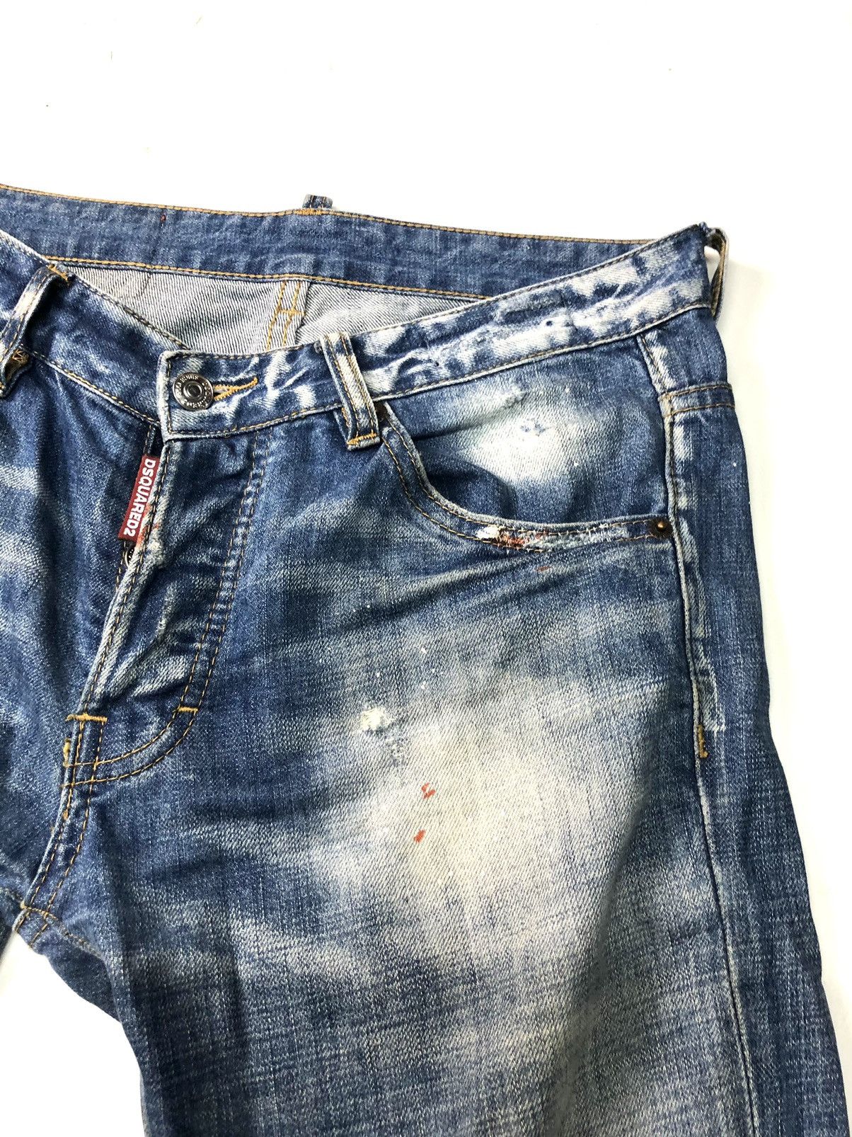 Dsquared2 × Vintage VINTAGE DSQUARED 2 CANTEN BROS DISSTRESSED DENIM Size US 31 - 4 Thumbnail