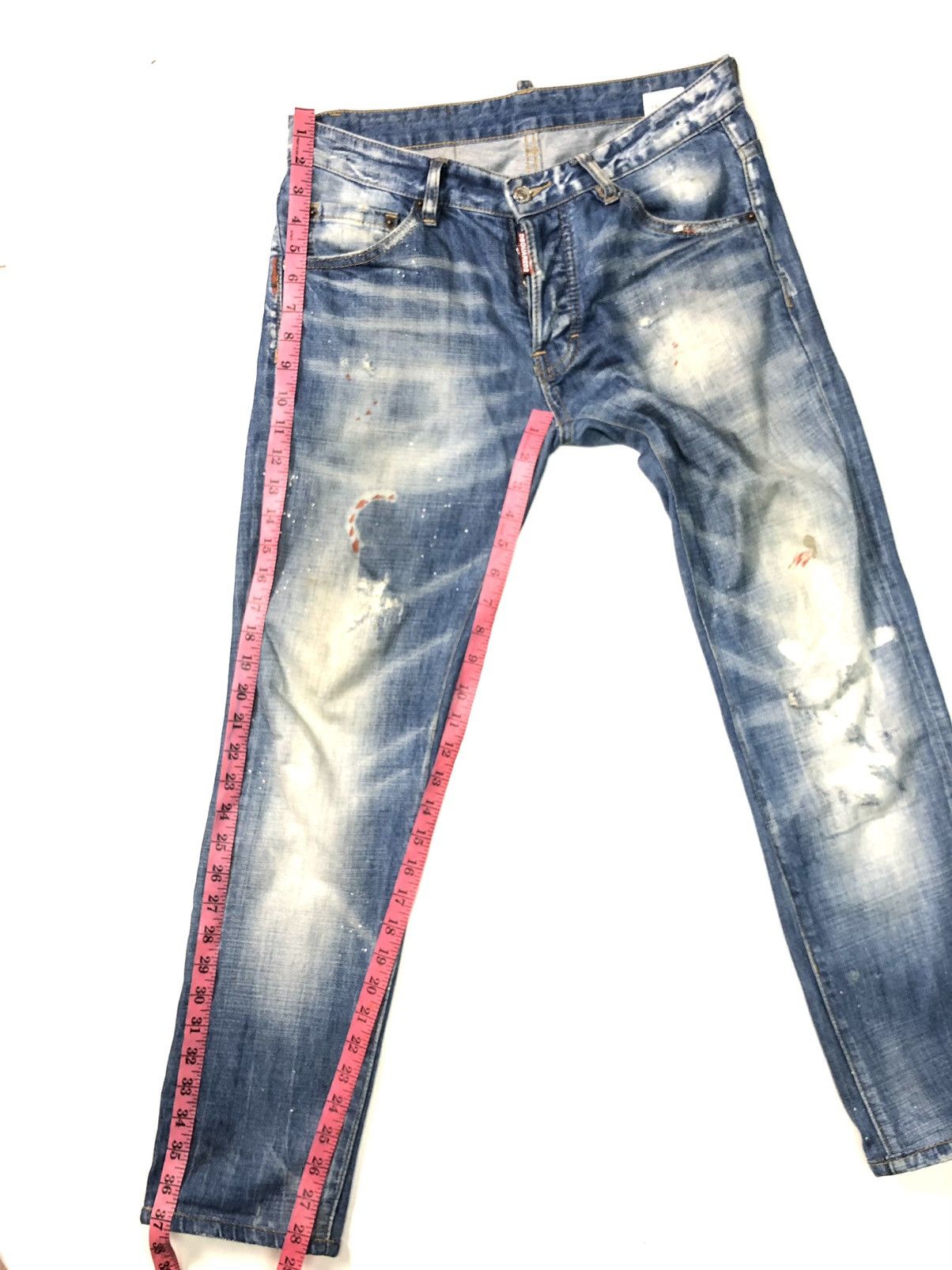 Dsquared2 × Vintage VINTAGE DSQUARED 2 CANTEN BROS DISSTRESSED DENIM Size US 31 - 22 Thumbnail