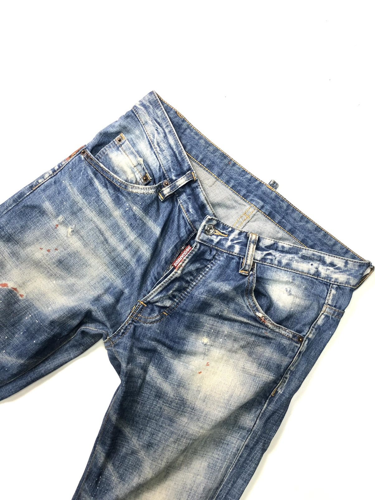 Dsquared2 × Vintage VINTAGE DSQUARED 2 CANTEN BROS DISSTRESSED DENIM Size US 31 - 2 Thumbnail