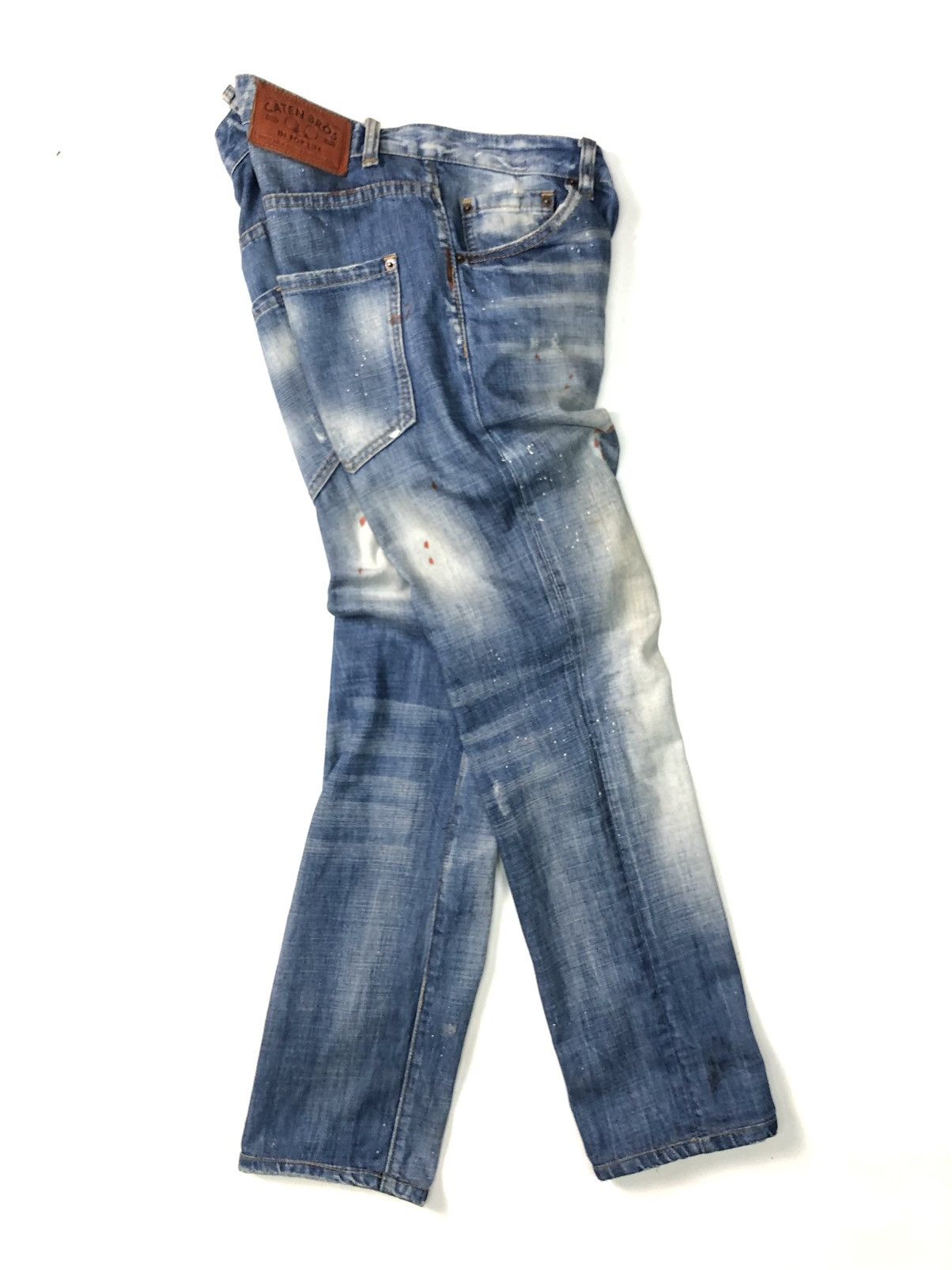 Dsquared2 × Vintage VINTAGE DSQUARED 2 CANTEN BROS DISSTRESSED DENIM Size US 31 - 21 Thumbnail