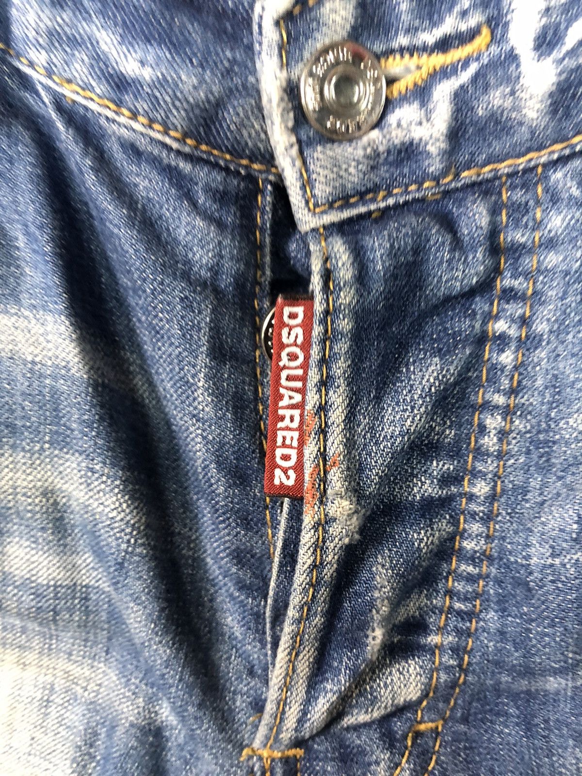 Dsquared2 × Vintage VINTAGE DSQUARED 2 CANTEN BROS DISSTRESSED DENIM Size US 31 - 3 Thumbnail