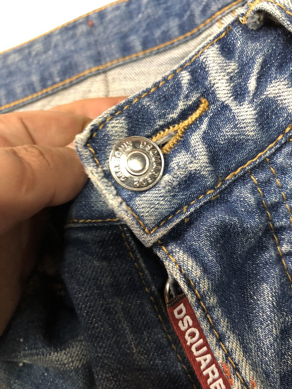Dsquared2 × Vintage VINTAGE DSQUARED 2 CANTEN BROS DISSTRESSED DENIM Size US 31 - 6 Thumbnail