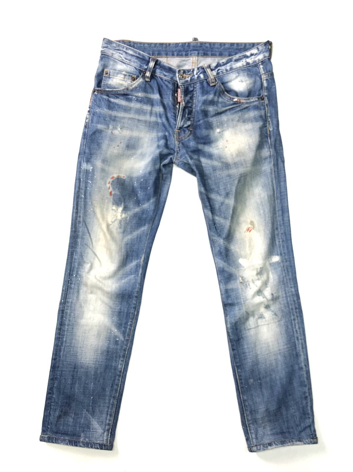 Dsquared2 × Vintage VINTAGE DSQUARED 2 CANTEN BROS DISSTRESSED DENIM Size US 31 - 1 Thumbnail
