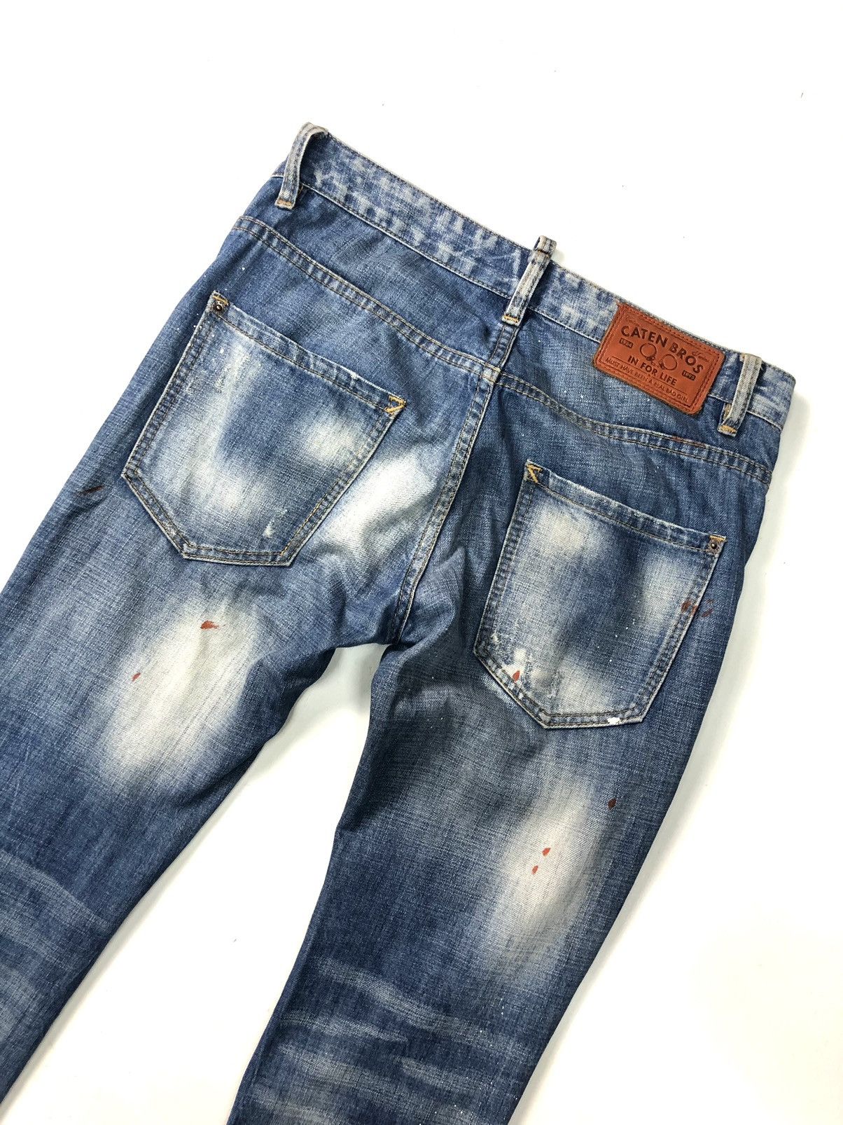 Dsquared2 × Vintage VINTAGE DSQUARED 2 CANTEN BROS DISSTRESSED DENIM Size US 31 - 16 Thumbnail