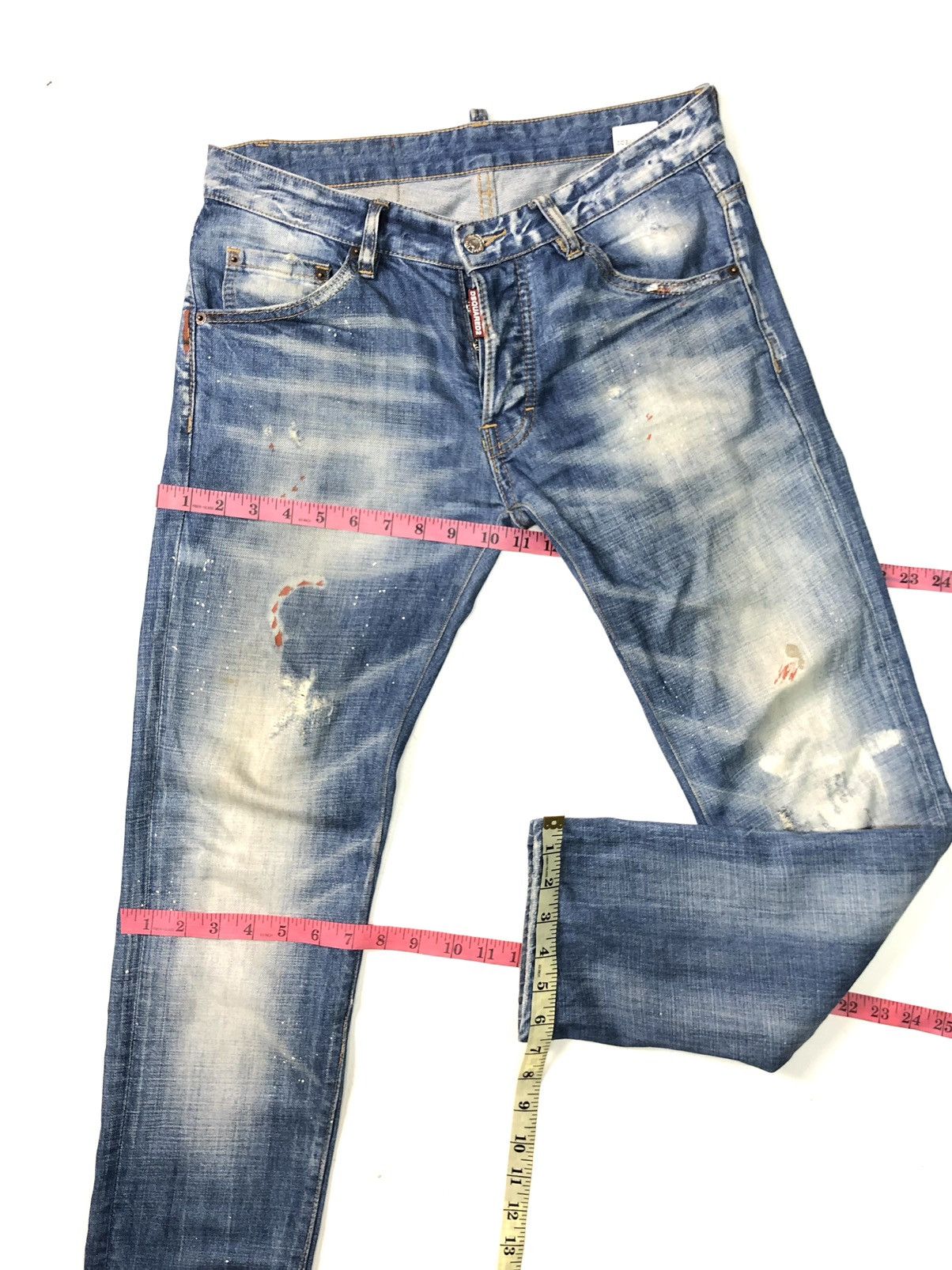 Dsquared2 × Vintage VINTAGE DSQUARED 2 CANTEN BROS DISSTRESSED DENIM Size US 31 - 24 Thumbnail