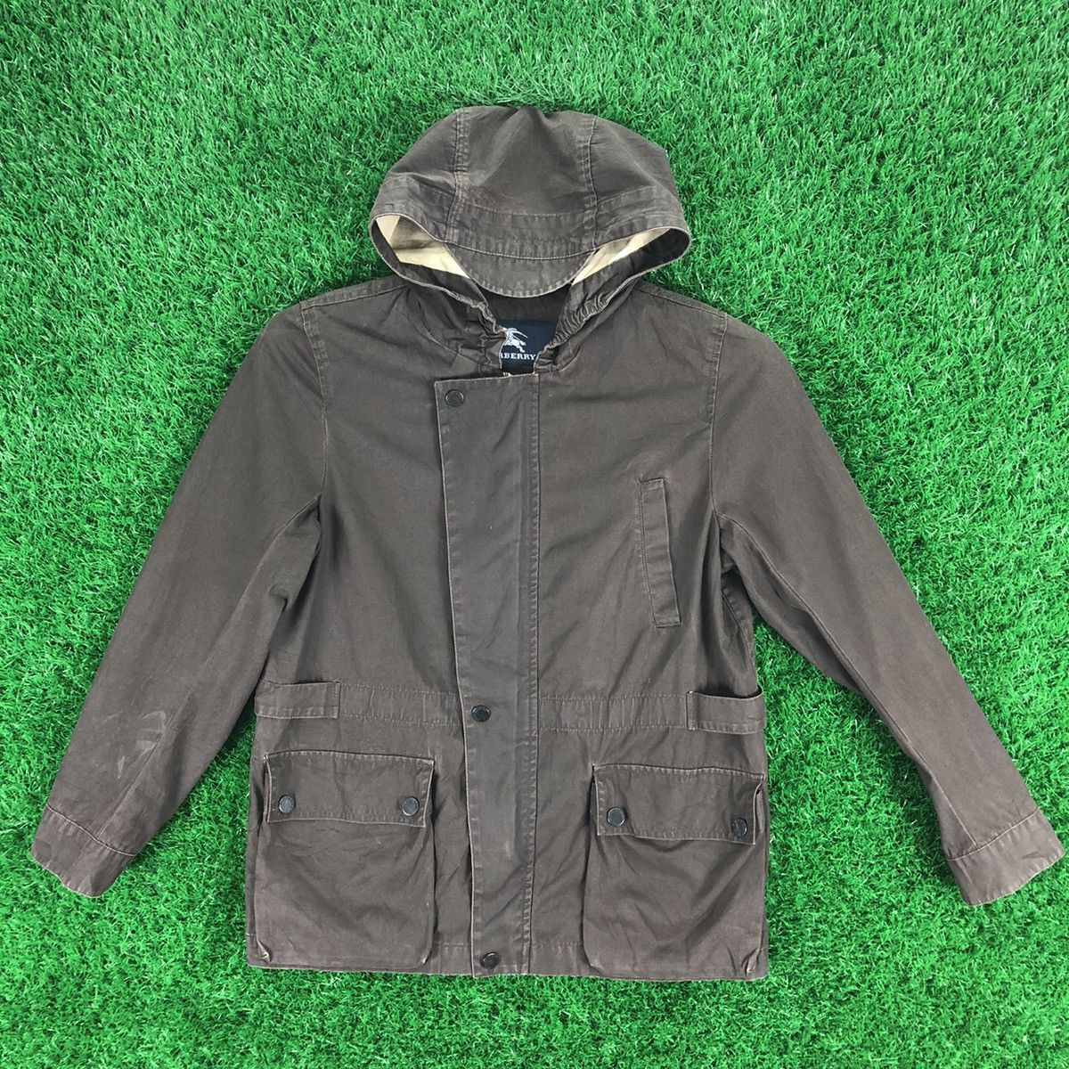 Burberry Burberry London Windbreaker Hoodie Zipper Jacket For Kid Size US XXS / EU 40 - 1 Thumbnail