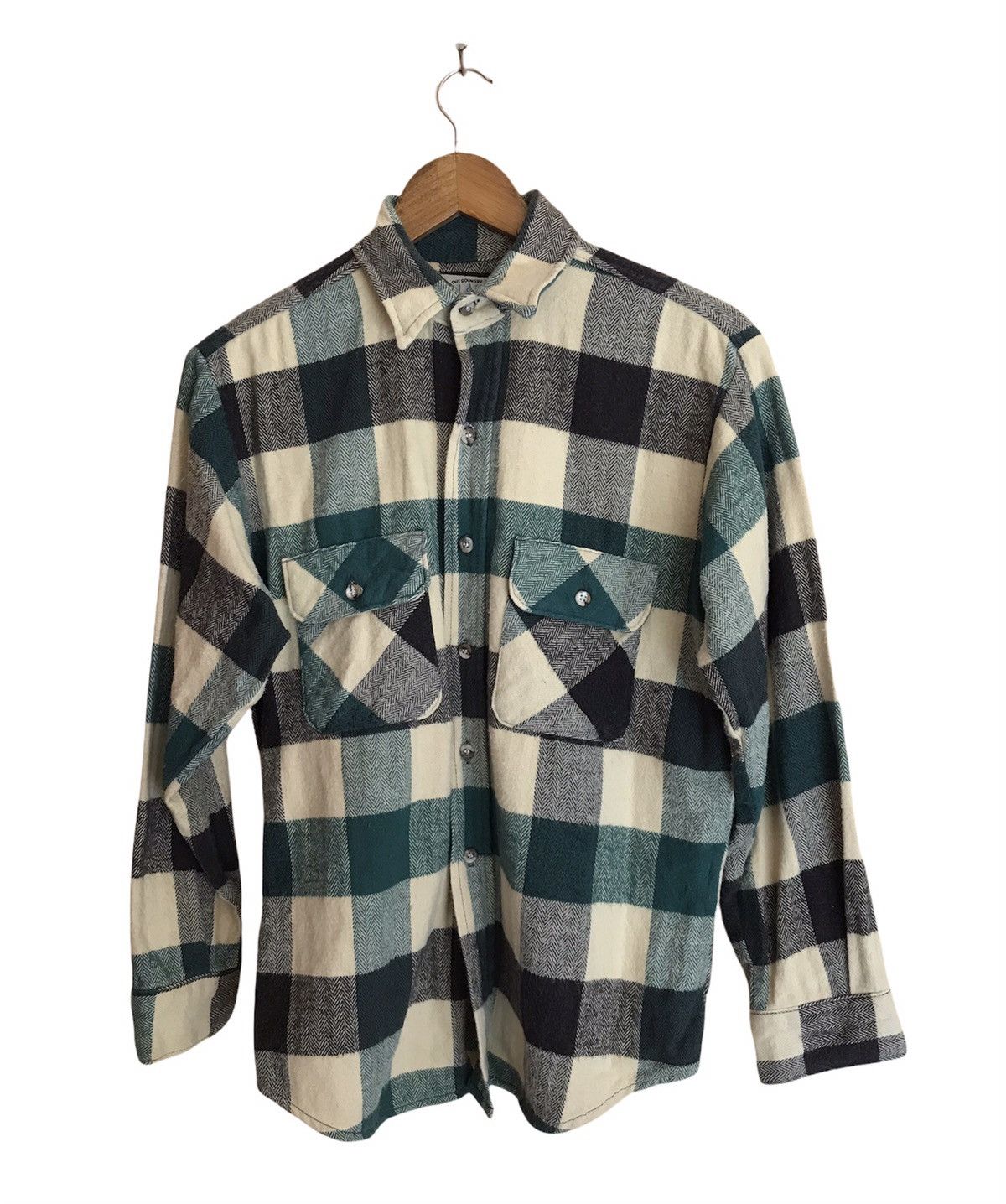 Flannel RARE VINTAGE LEVIS BUTTON UP BY KURT COBAIN STYLE Size US S / EU 44-46 / 1 - 1 Thumbnail